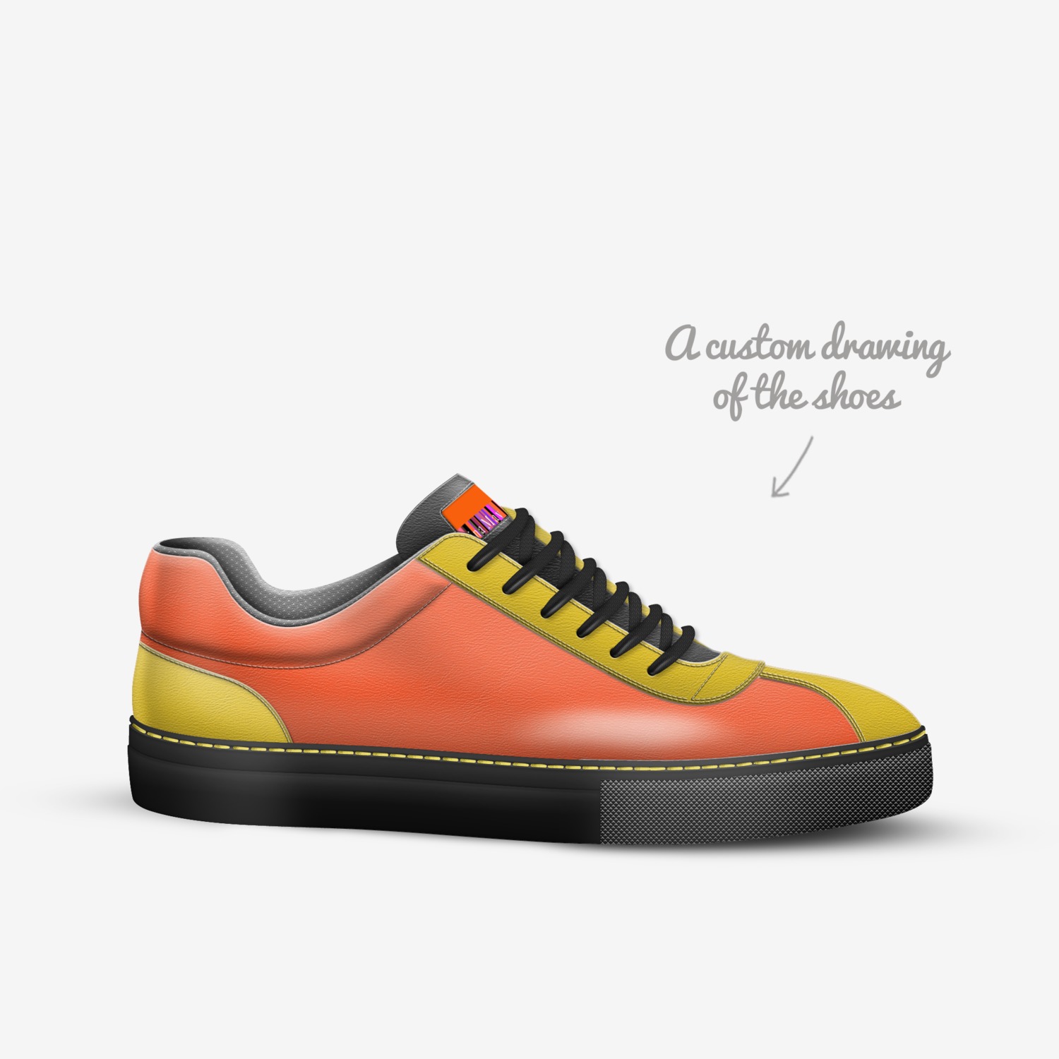 Nina May Designs custom made in Italy shoes by Nina May | Sketch view