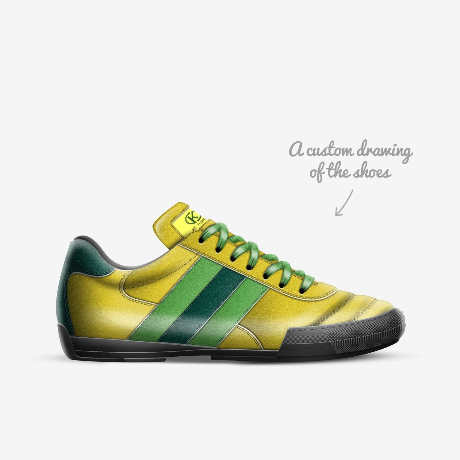 CROWNS By Royalty custom made in Italy shoes by Stephen Allen | Sketch view
