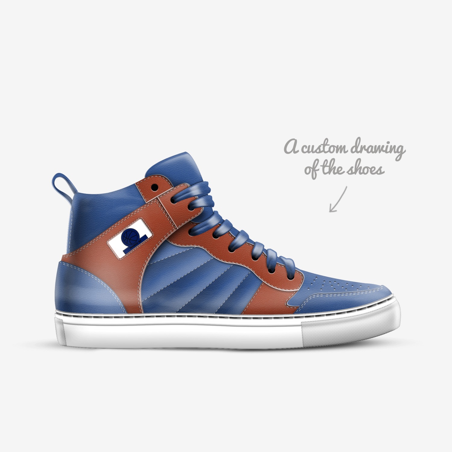 Marcas 3s custom made in Italy shoes by Marcus G | Sketch view