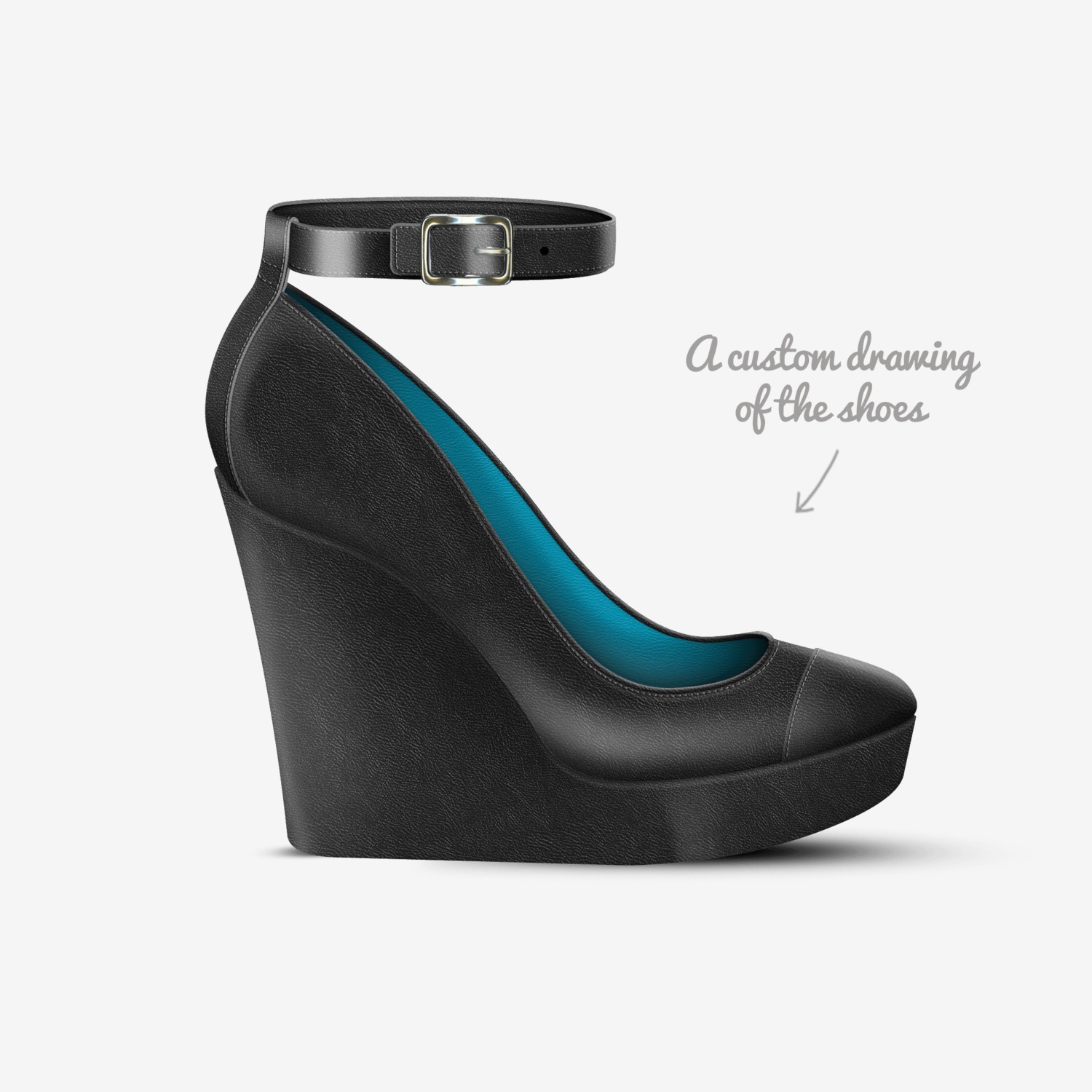 Mad shoes custom made in Italy shoes by Madisson | Sketch view