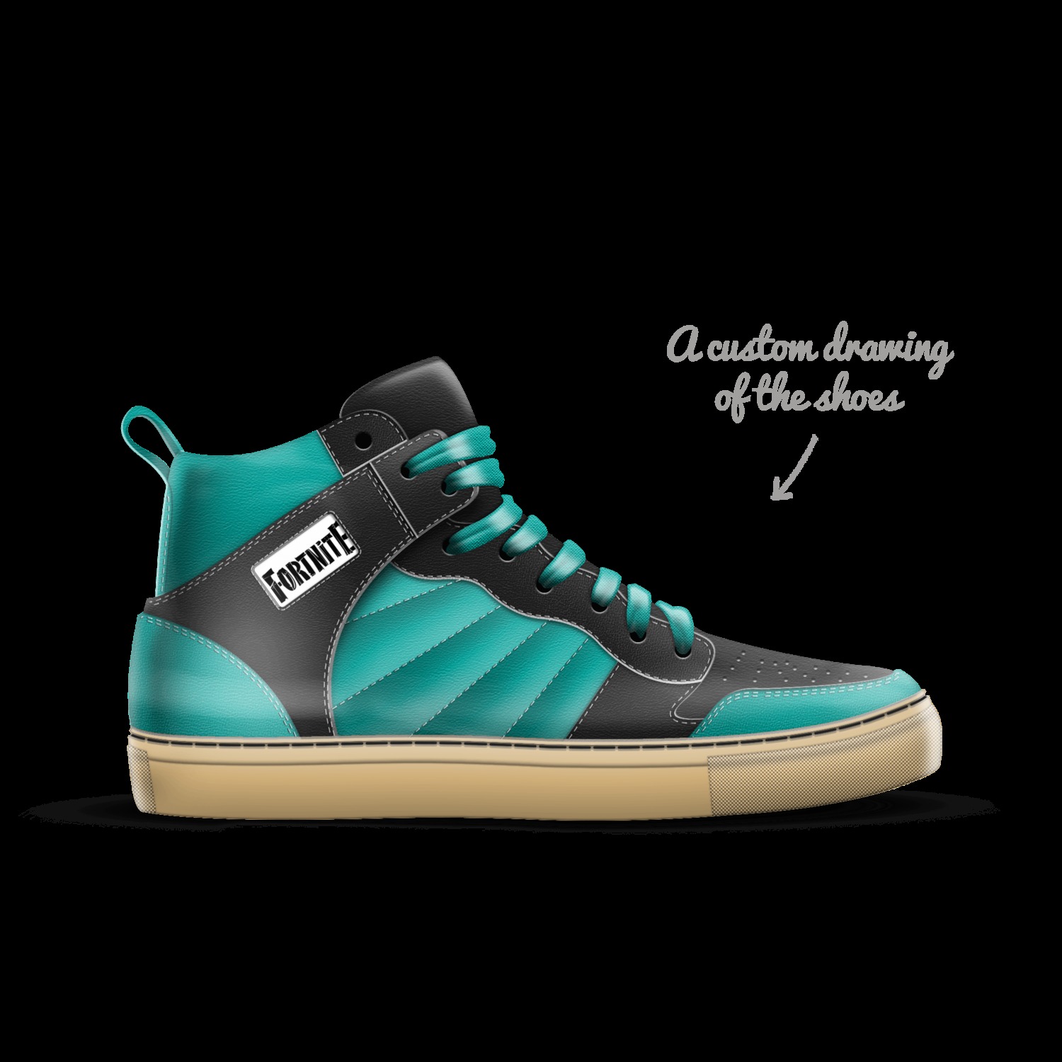 Fortnite Shoes A Custom Shoe concept by Sean Frizzell