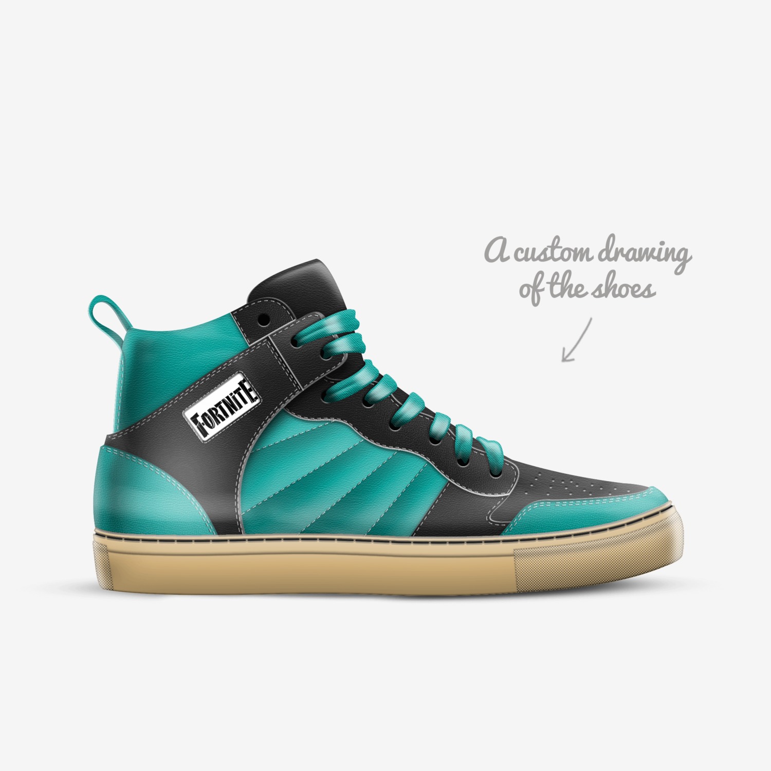 Fortnite Shoes | A Custom Shoe concept by Sean Frizzell