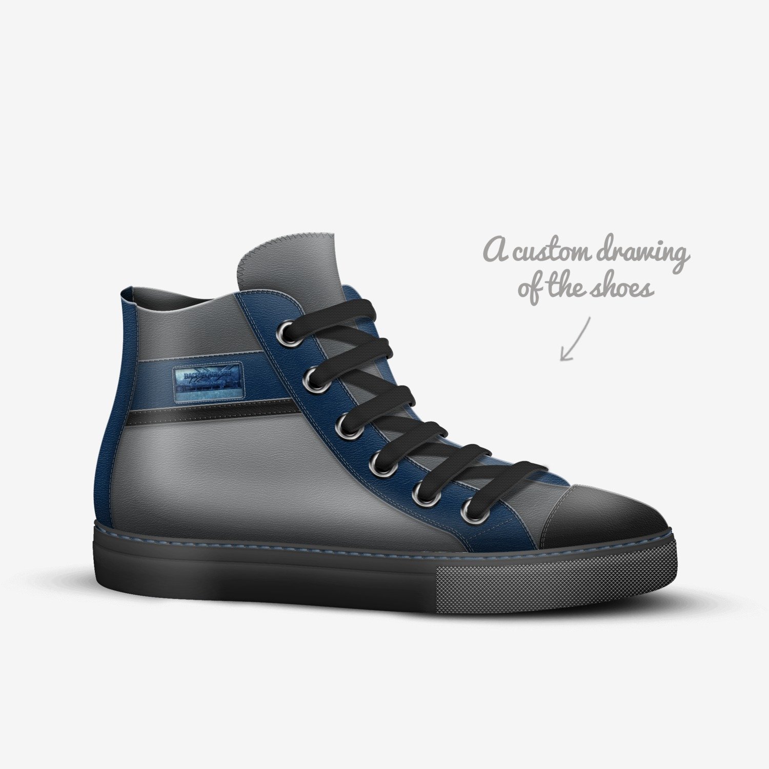 BACKSTAGE 365 custom made in Italy shoes by Michael Rhodes | Sketch view