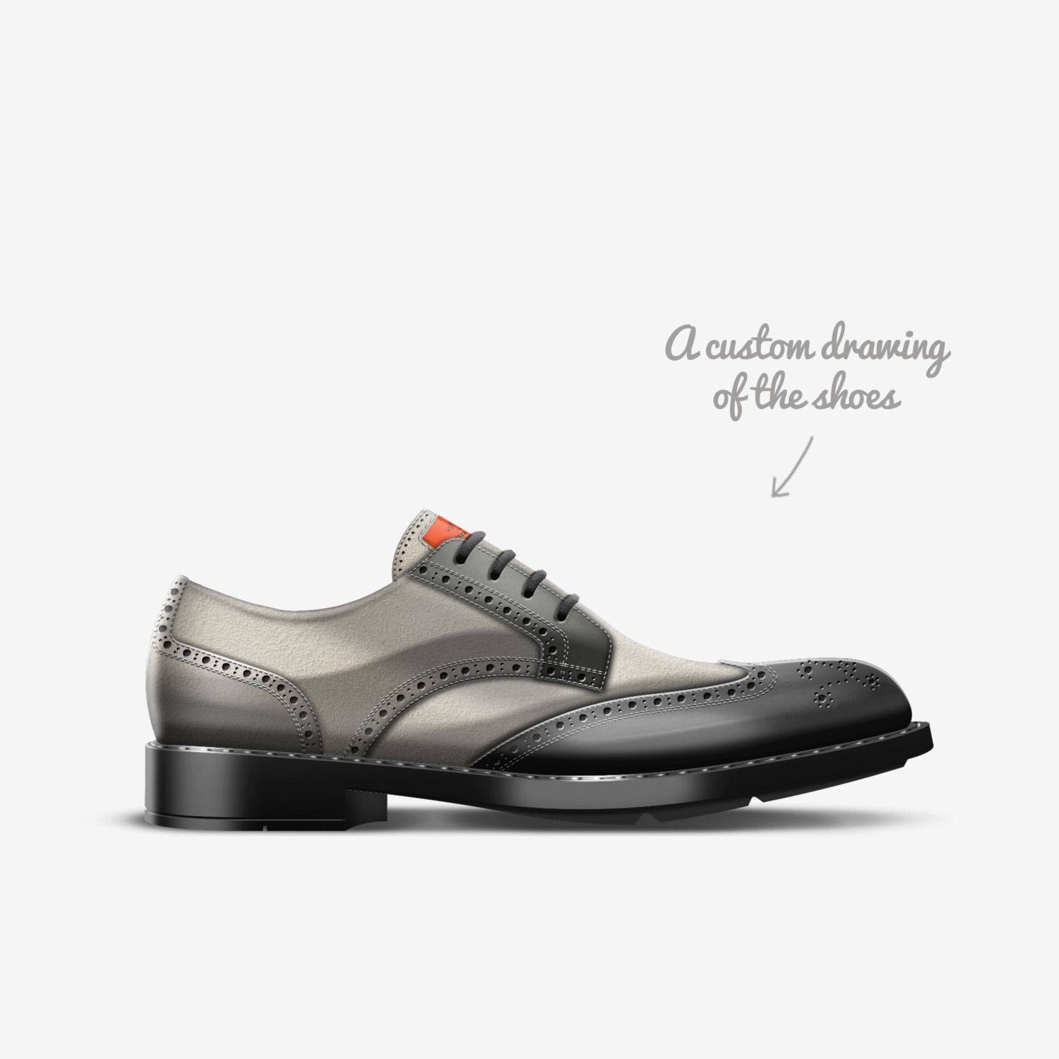 sdfsdg custom made in Italy shoes by Abdullah Ashhar | Sketch view