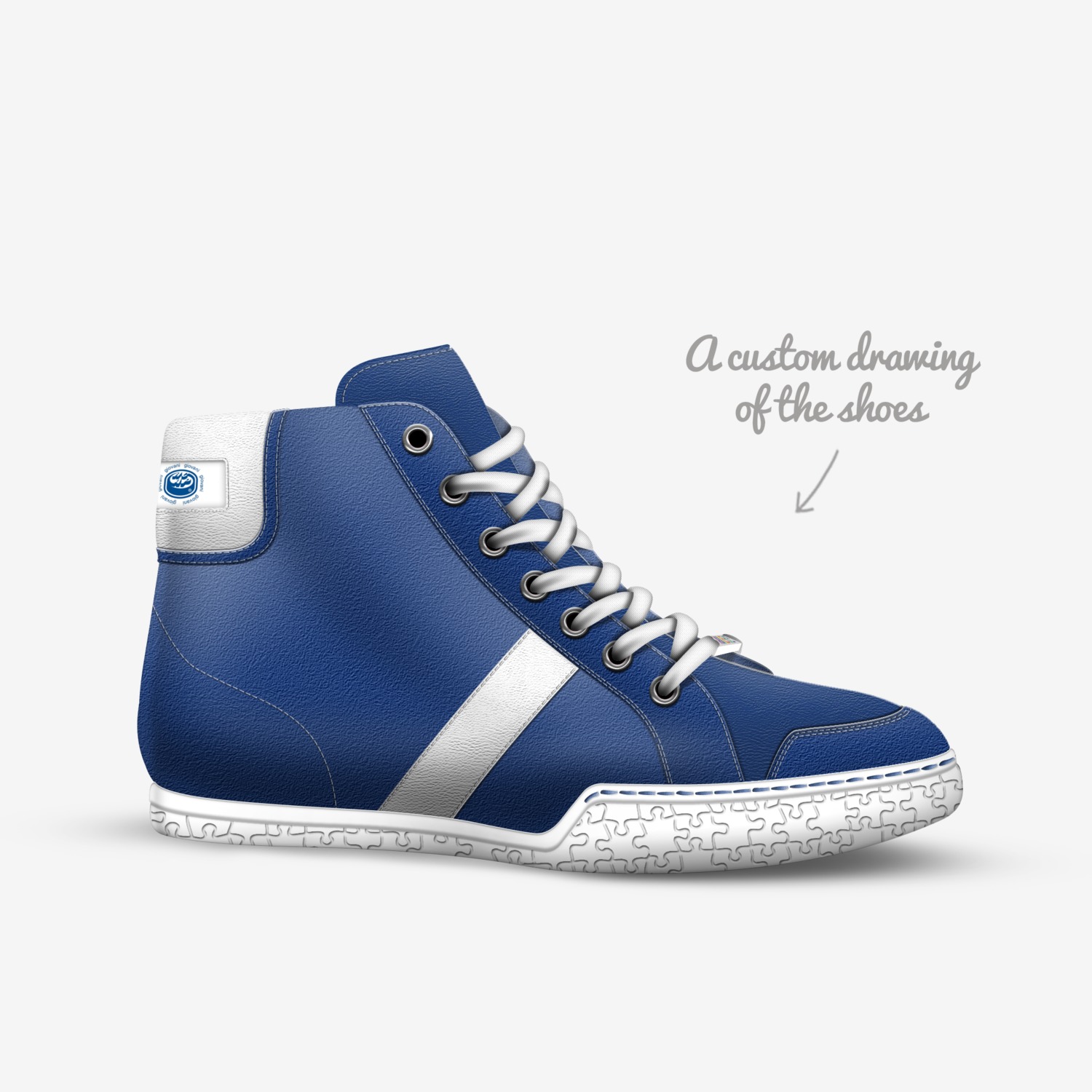 Easyshoes custom made in Italy shoes by Maruska Piccoli | Sketch view