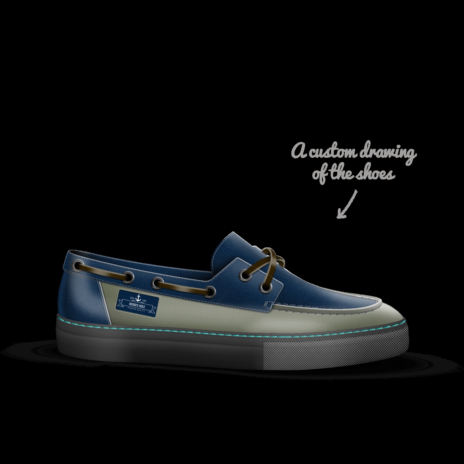 Wood s Hole A Custom Shoe concept by David Scadden