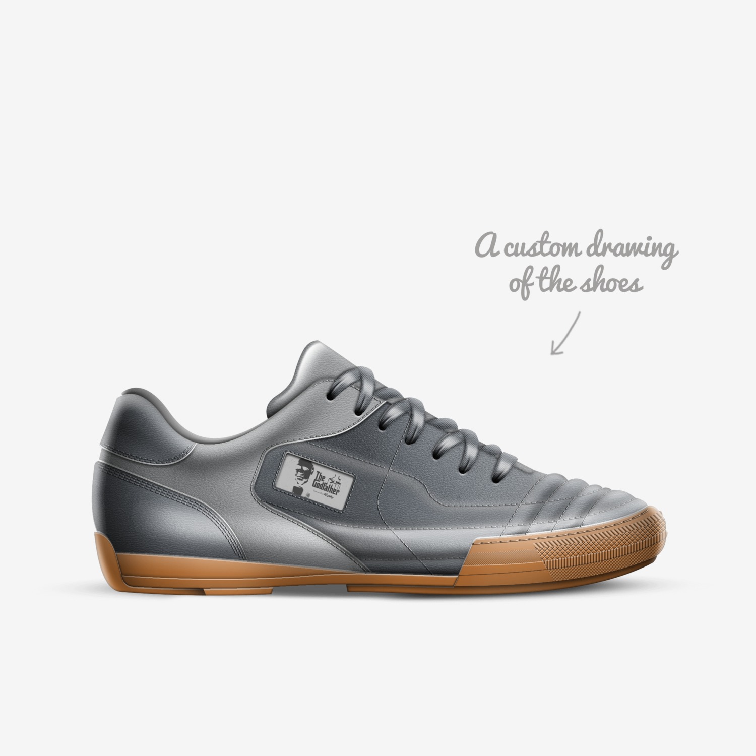CROWNS By Royalty custom made in Italy shoes by Stephen Allen | Sketch view