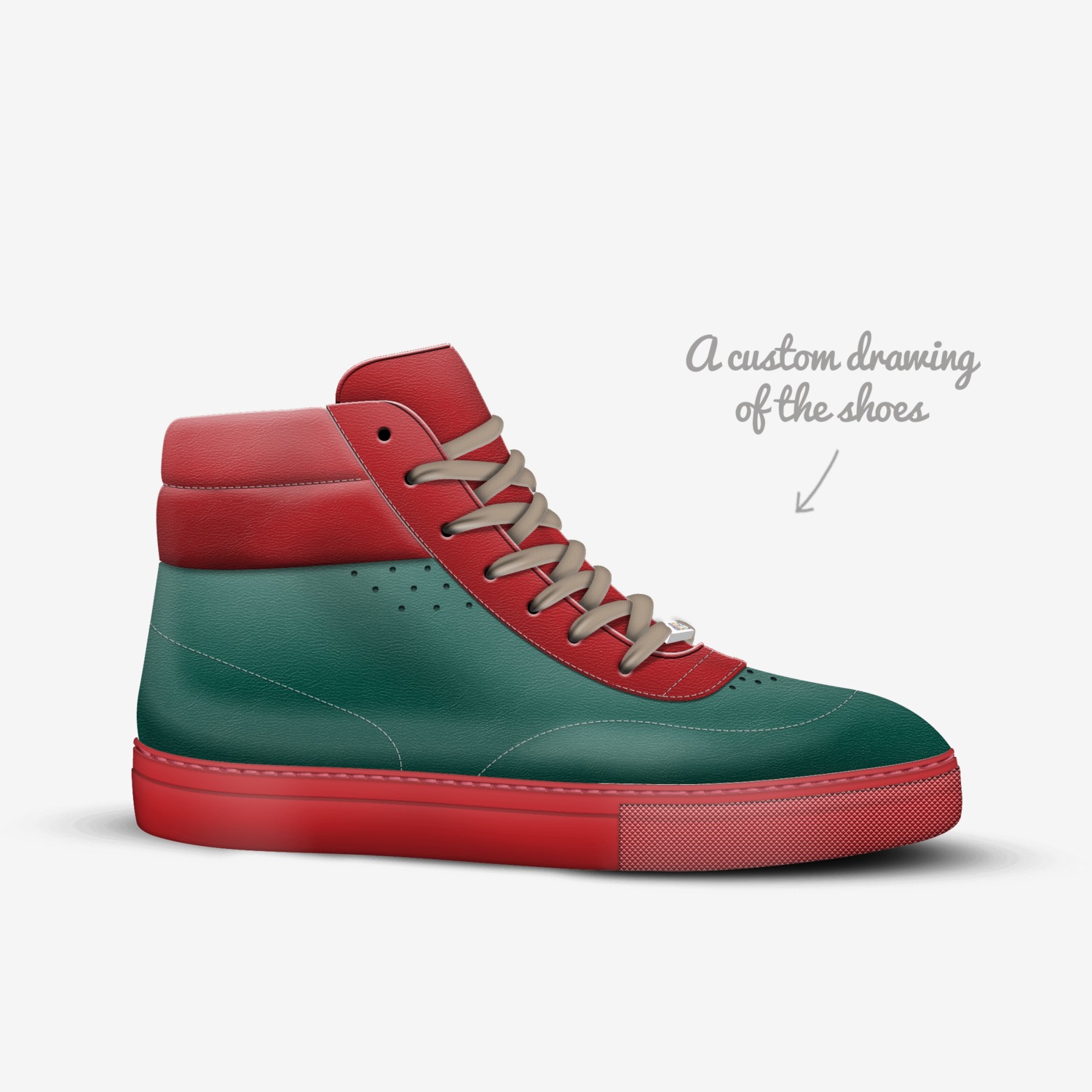 Sweal custom made in Italy shoes by Javon Vyas | Sketch view