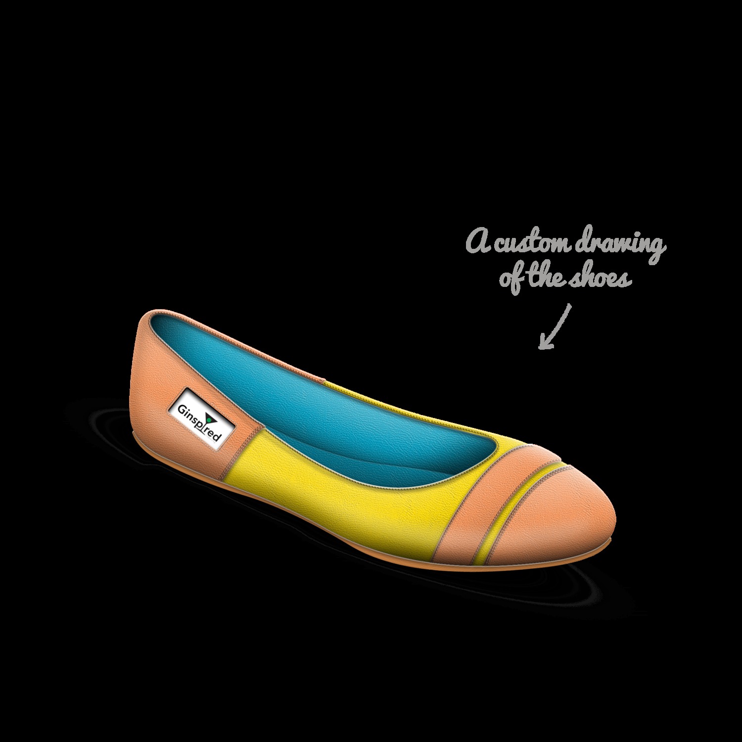Coral discount flat shoes