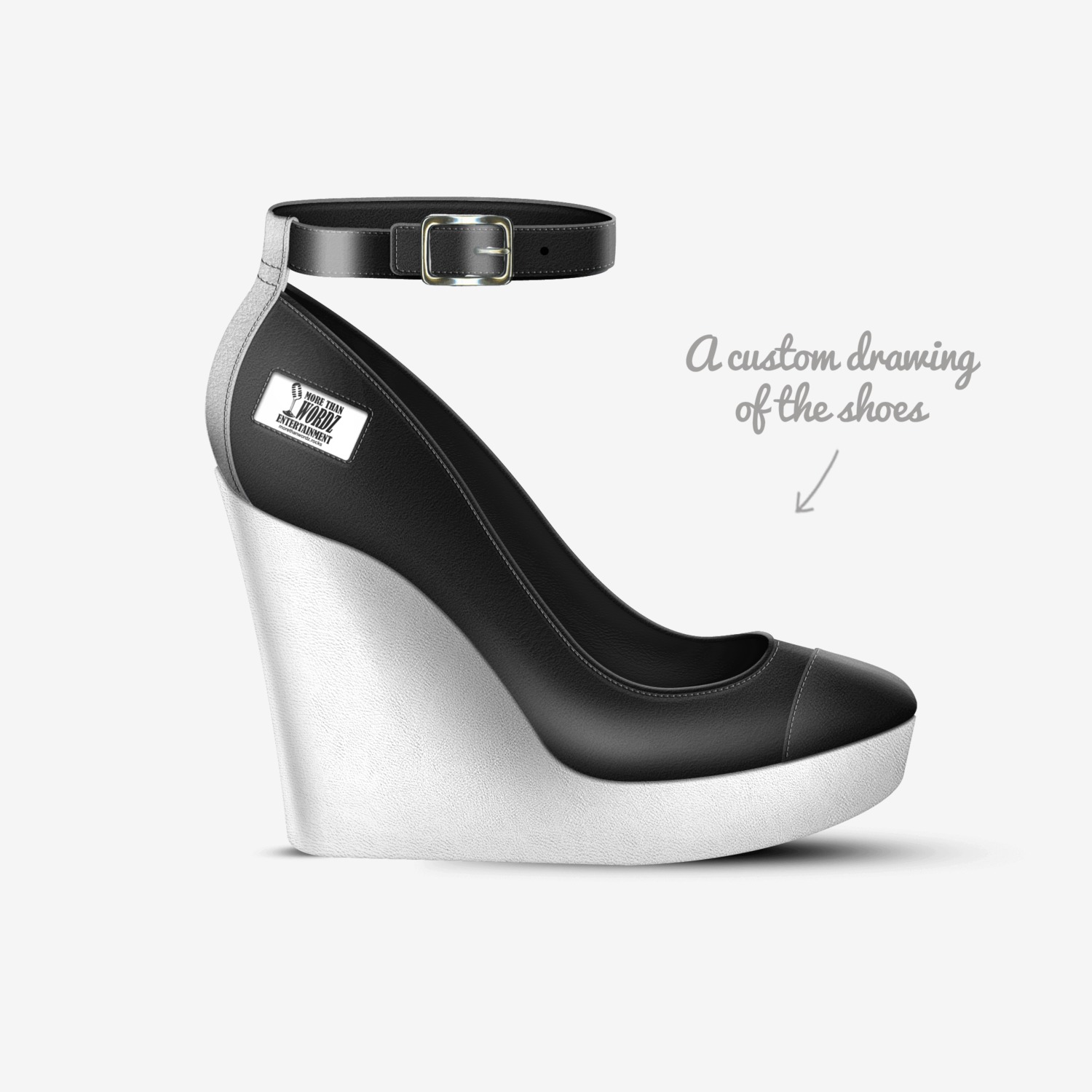 SOUTHERN GIRL 6 custom made in Italy shoes by Larry Demarcus Hill | Sketch view