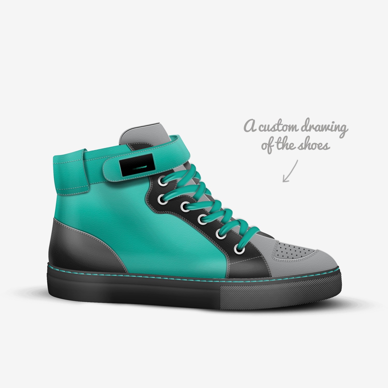 DrW custom made in Italy shoes by Andrew Ezell Wash | Sketch view