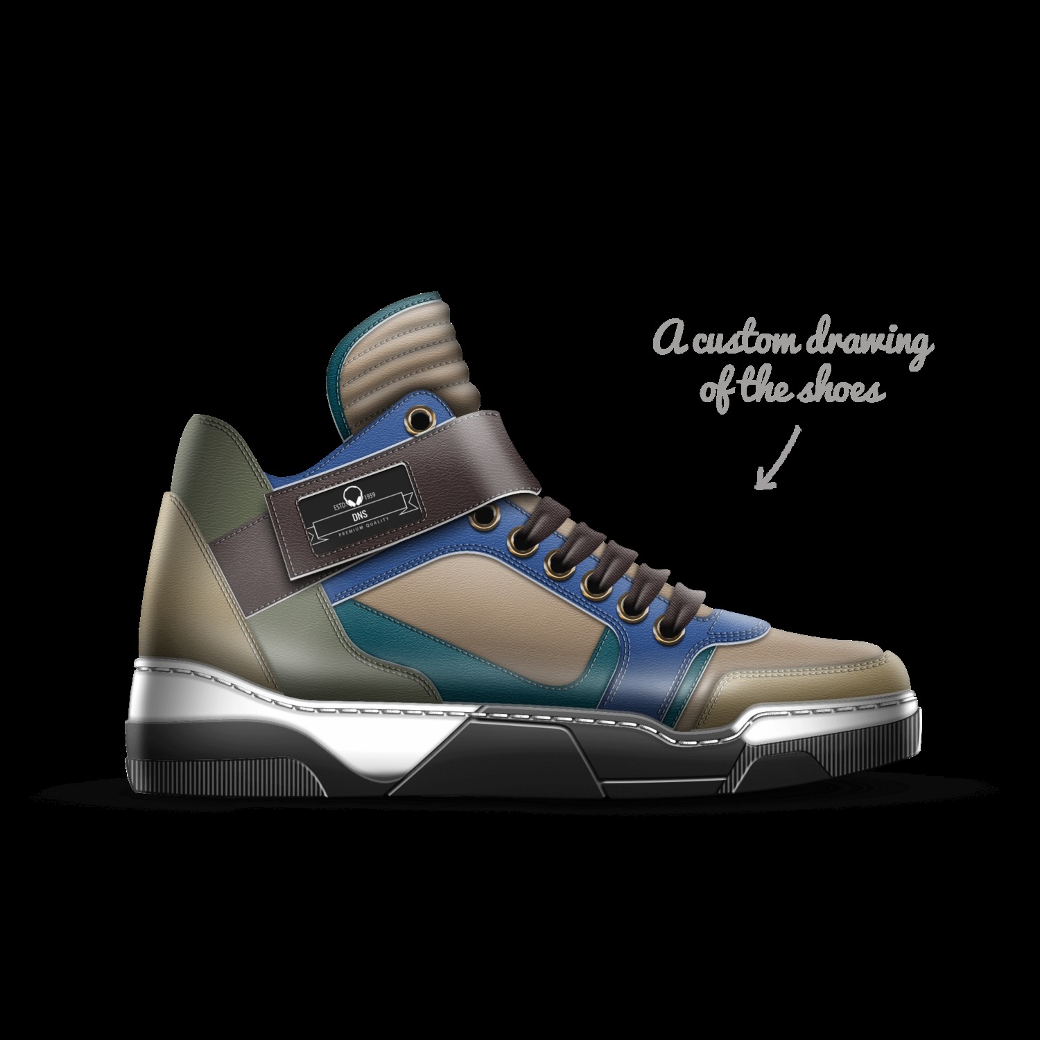DNS A Custom Shoe concept by Shravana Dn