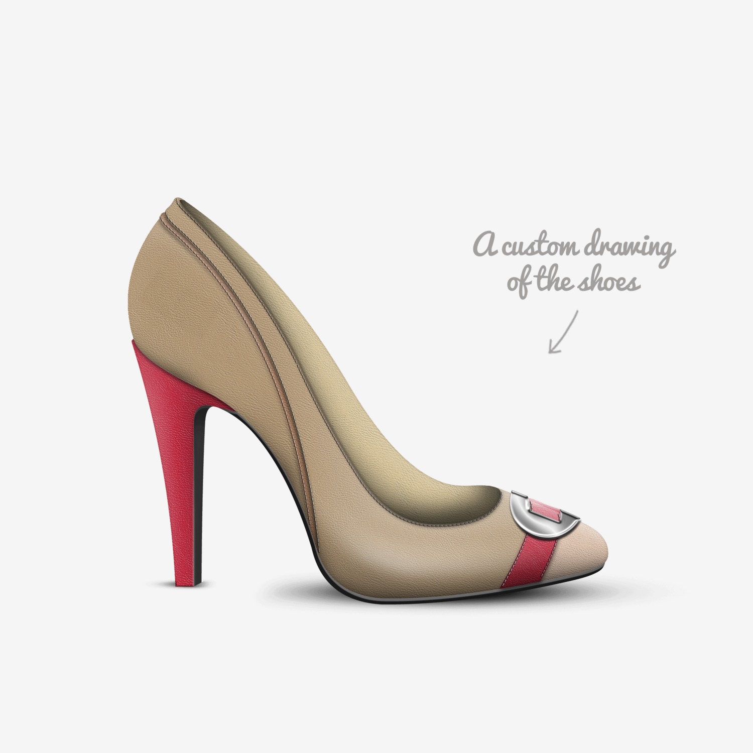 Meta3 custom made in Italy shoes by Meta | Sketch view