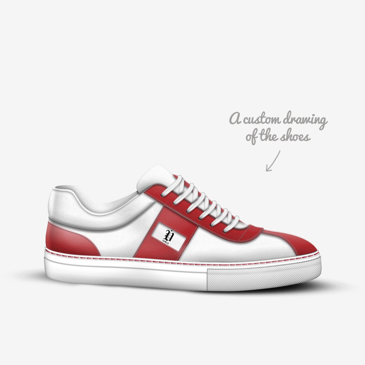 vics bruins 2 custom made in Italy shoes by Brayden Murphy | Sketch view