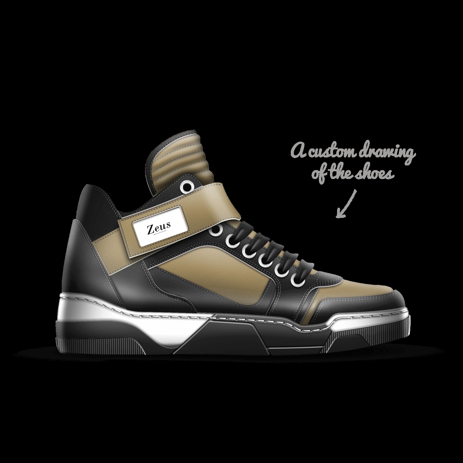Zeus | A Custom Shoe concept by Roberto Cendejas