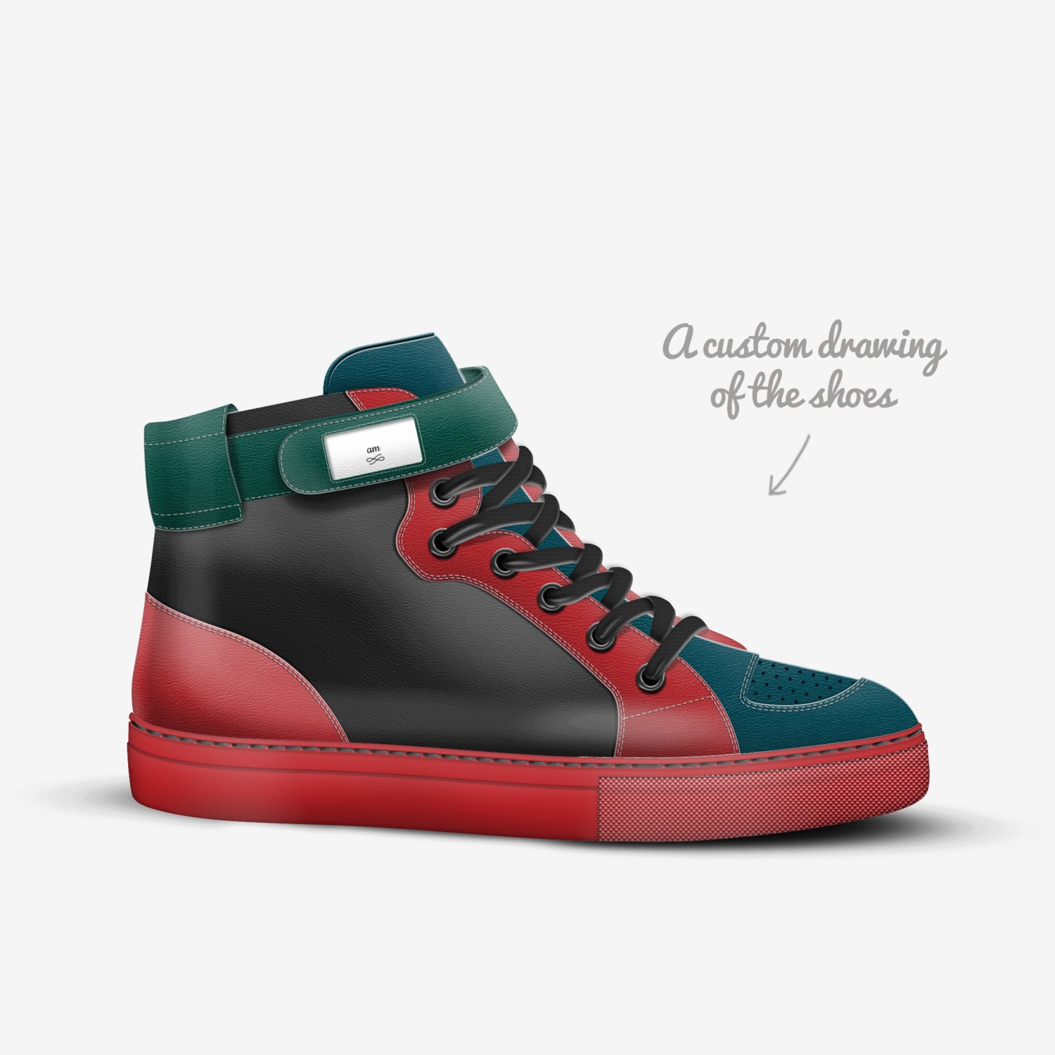 am custom made in Italy shoes by Alexis | Sketch view