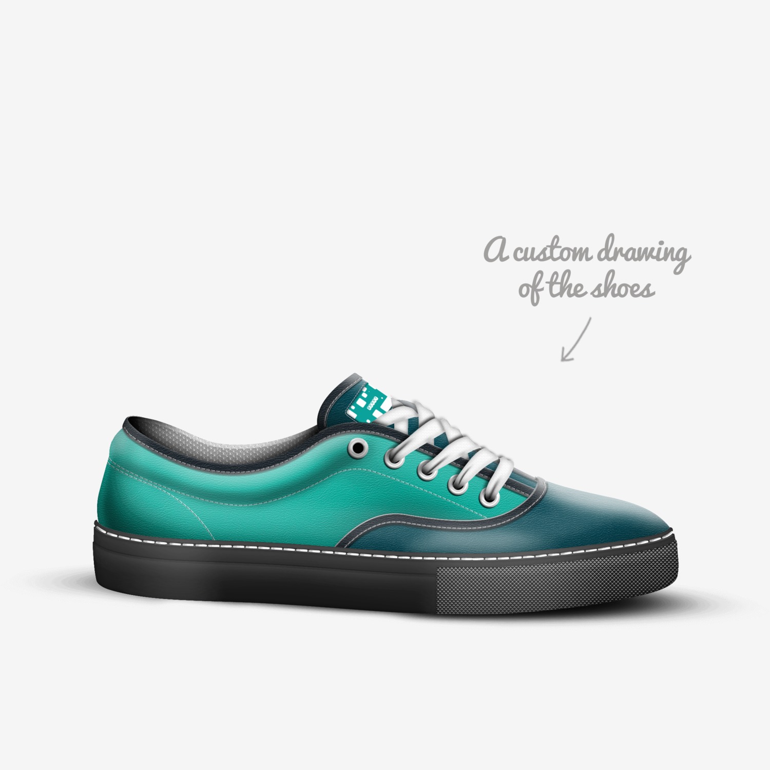Berry  custom made in Italy shoes by Bruce | Sketch view