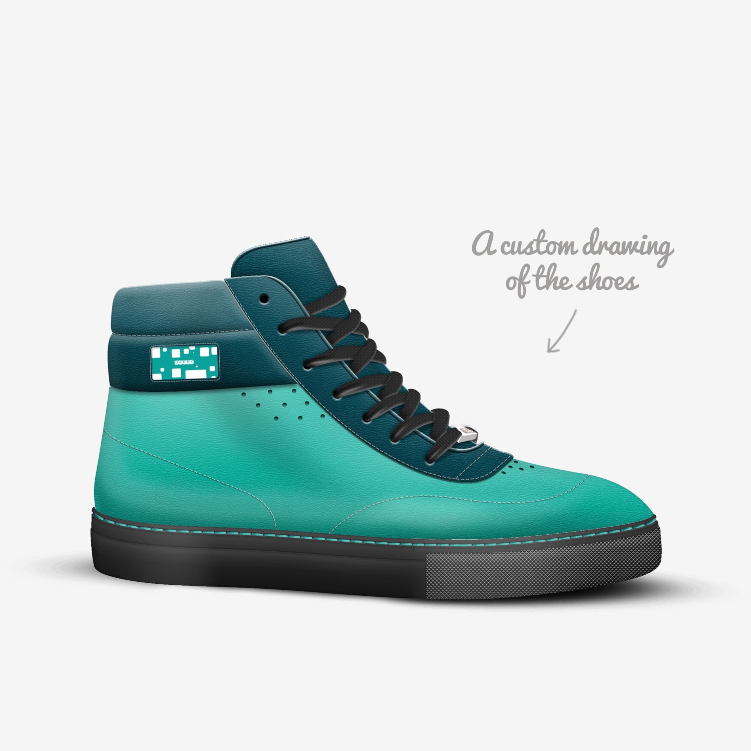 Barry  custom made in Italy shoes by Bruce | Sketch view