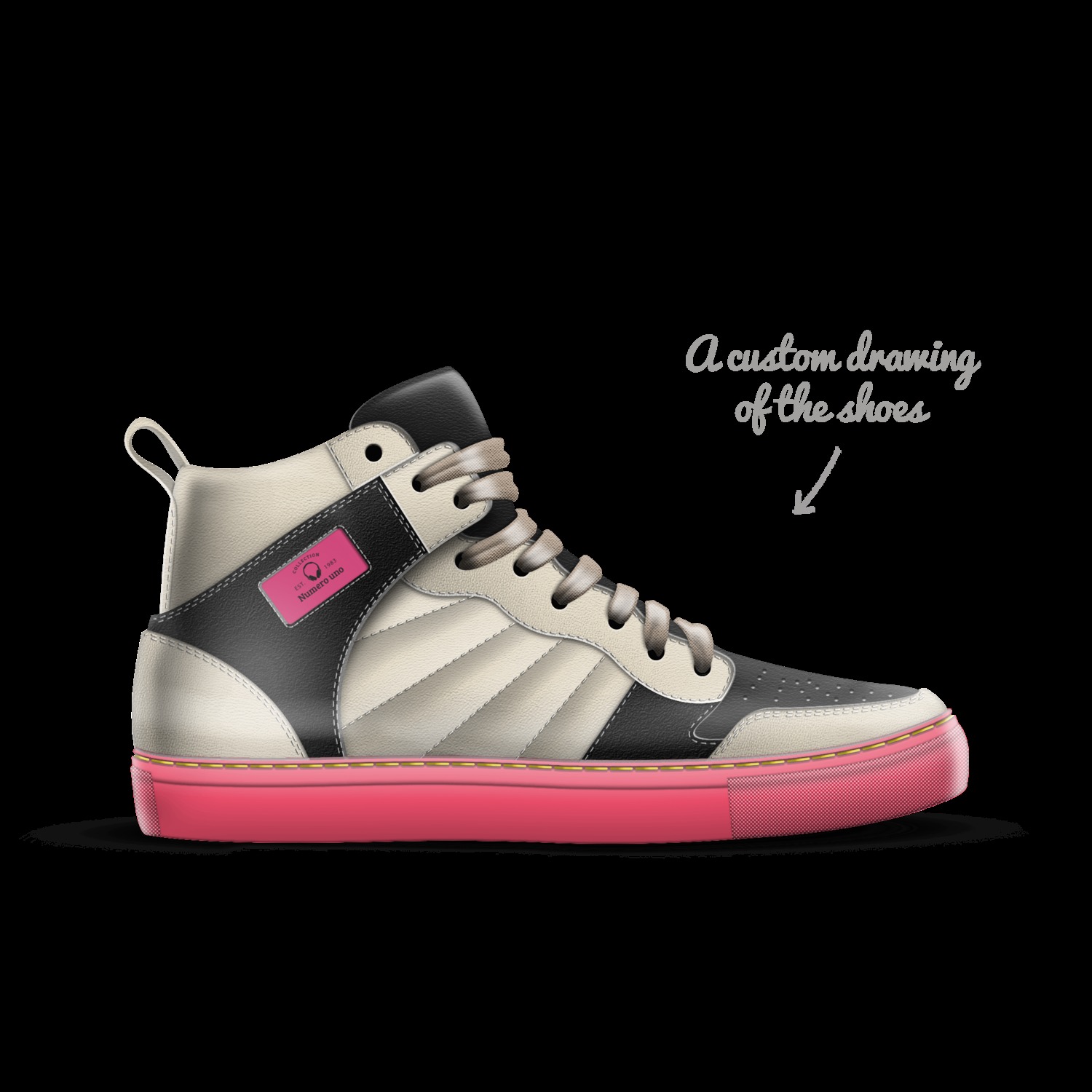 Numero uno A Custom Shoe concept by Jeremiah Szabelski