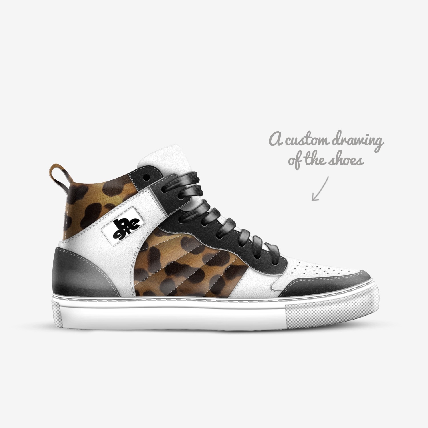 B-Dub Jag Salto custom made in Italy shoes by Being Great Every Day | Sketch view
