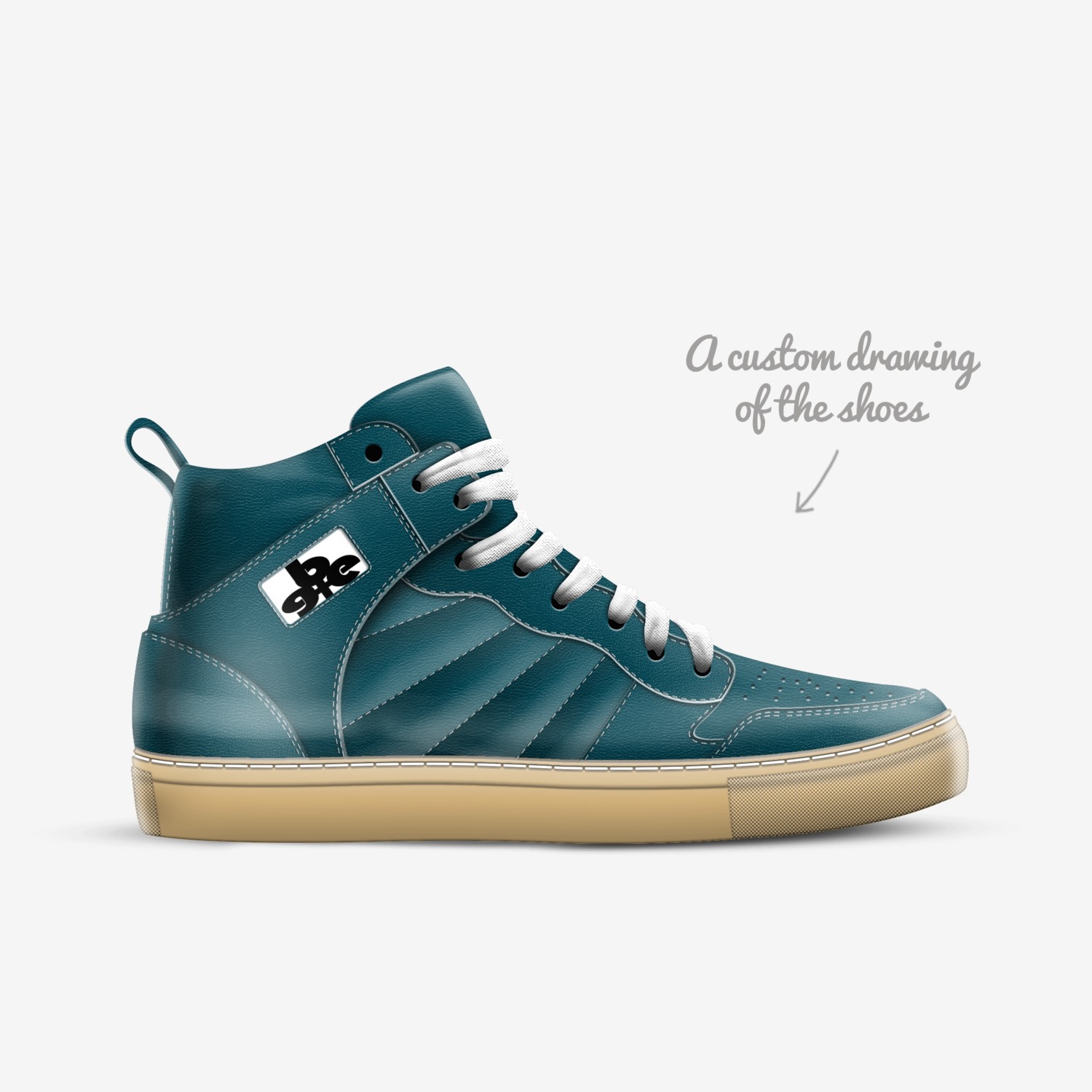 School 8 SJ1 custom made in Italy shoes by Being Great Every Day | Sketch view