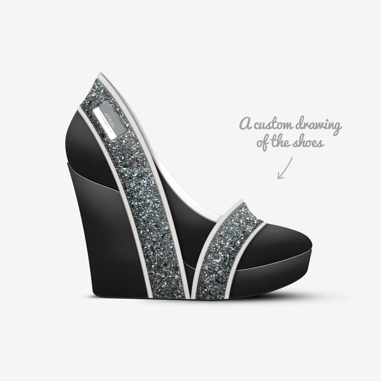 Ed Robins custom made in Italy shoes by Ed Robins | Sketch view