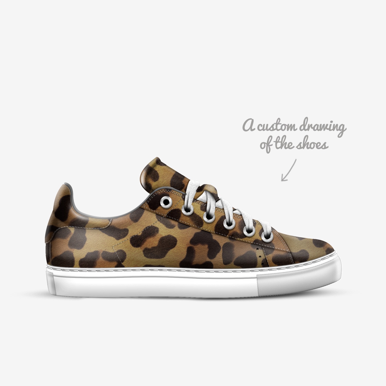h custom made in Italy shoes by Janu Batth | Sketch view