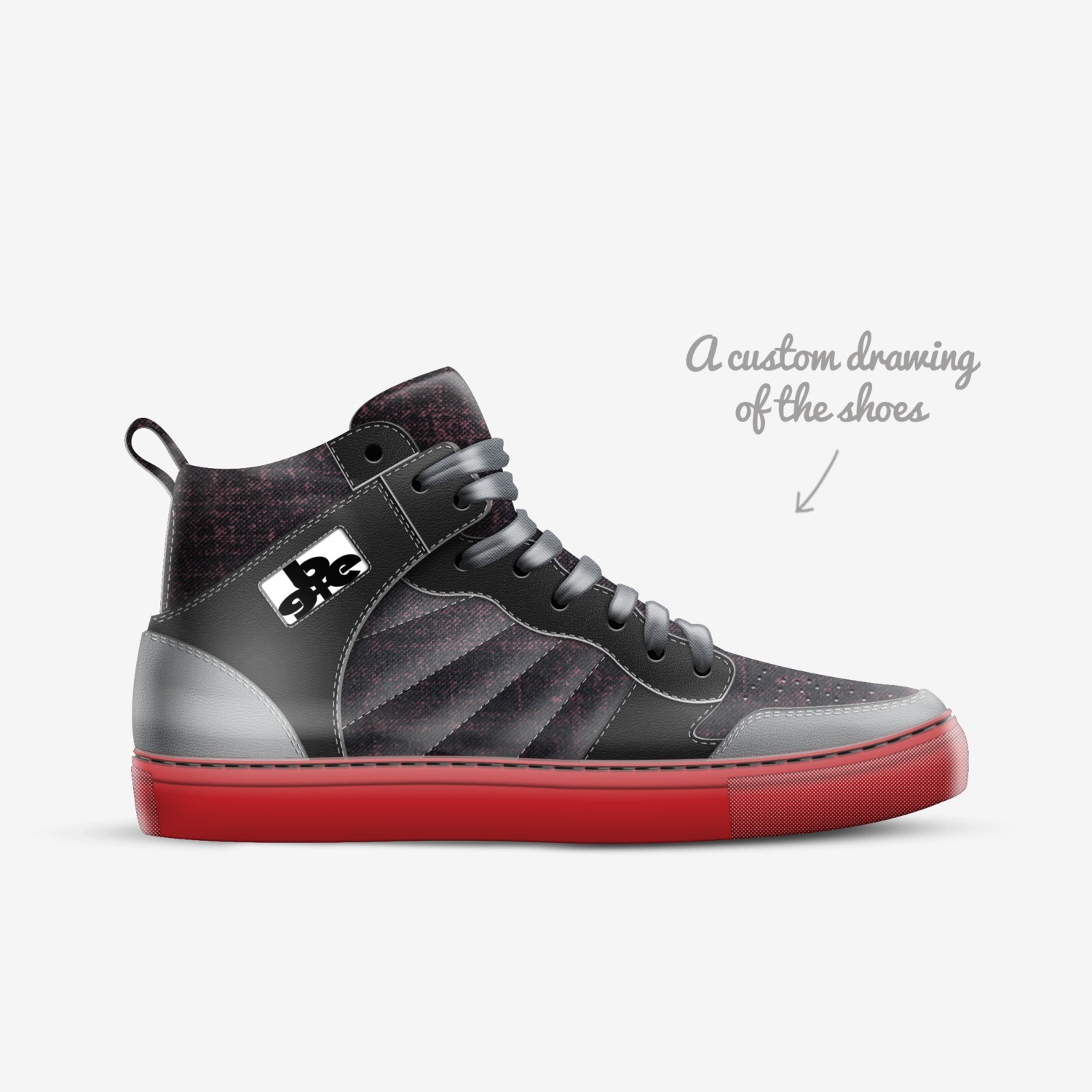 Kenni Starr 8 custom made in Italy shoes by Being Great Every Day | Sketch view