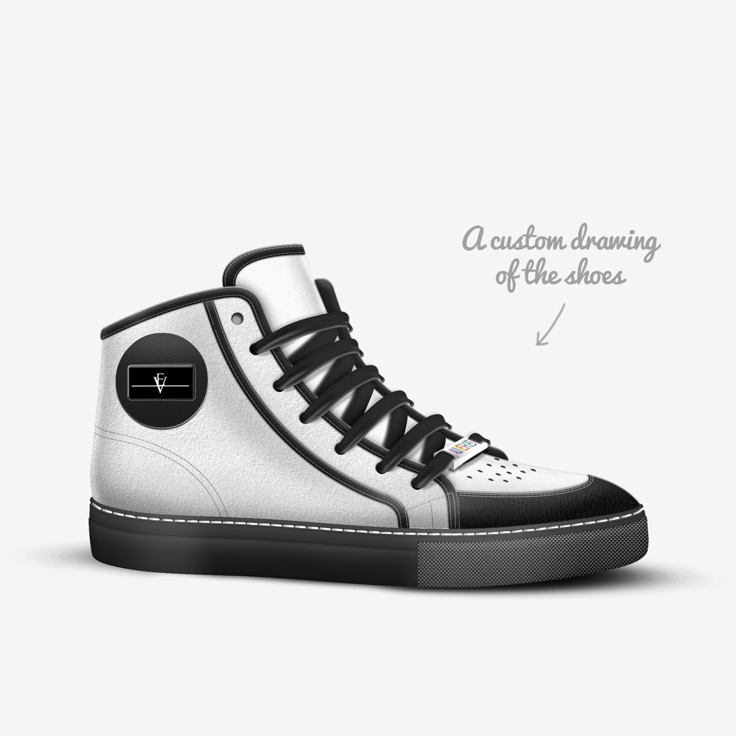 Epic Vibe custom made in Italy shoes by Timothy T Talleyjr | Sketch view