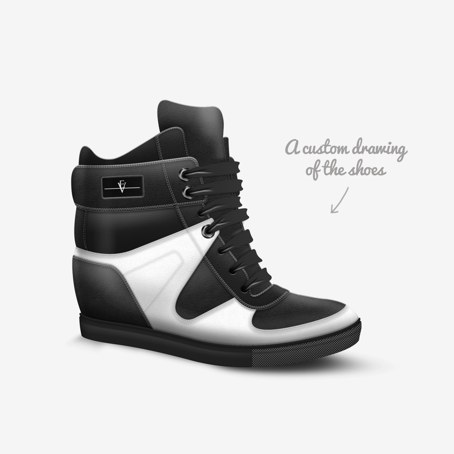 Epic Vibe custom made in Italy shoes by Timothy T Talleyjr | Sketch view