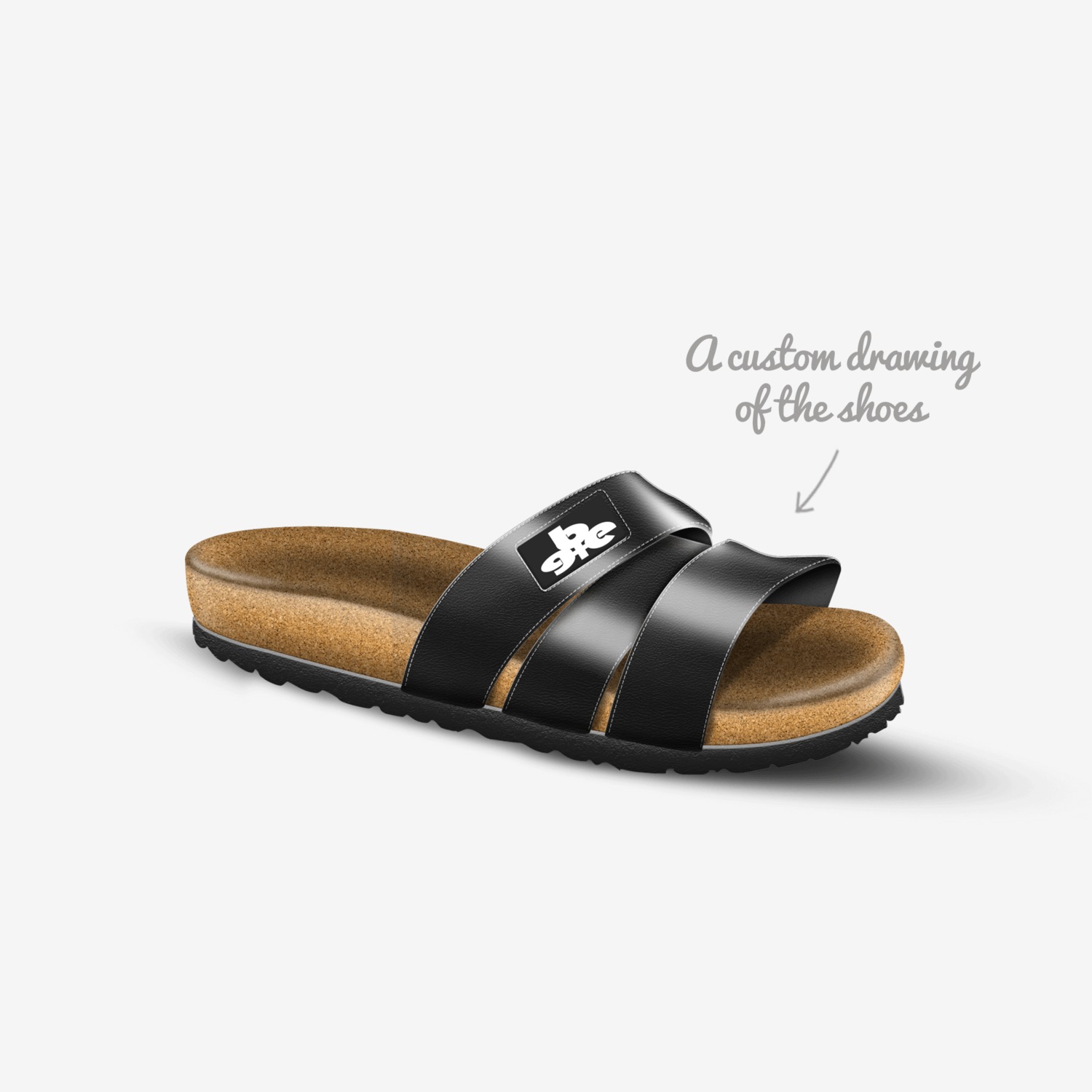 ALLBLACK PULITO custom made in Italy shoes by Being Great Every Day | Sketch view