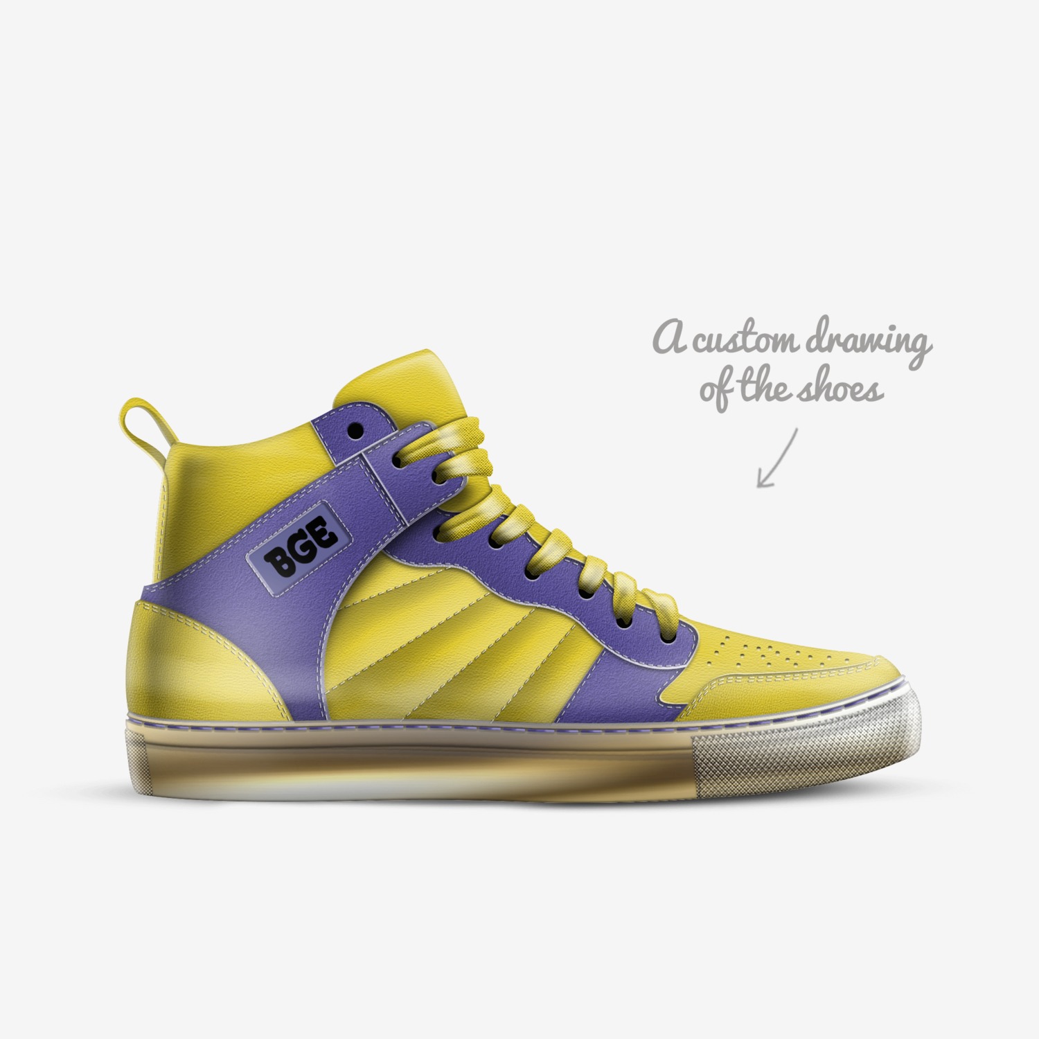 Lakes SJ1 Salto custom made in Italy shoes by Being Great Every Day | Sketch view