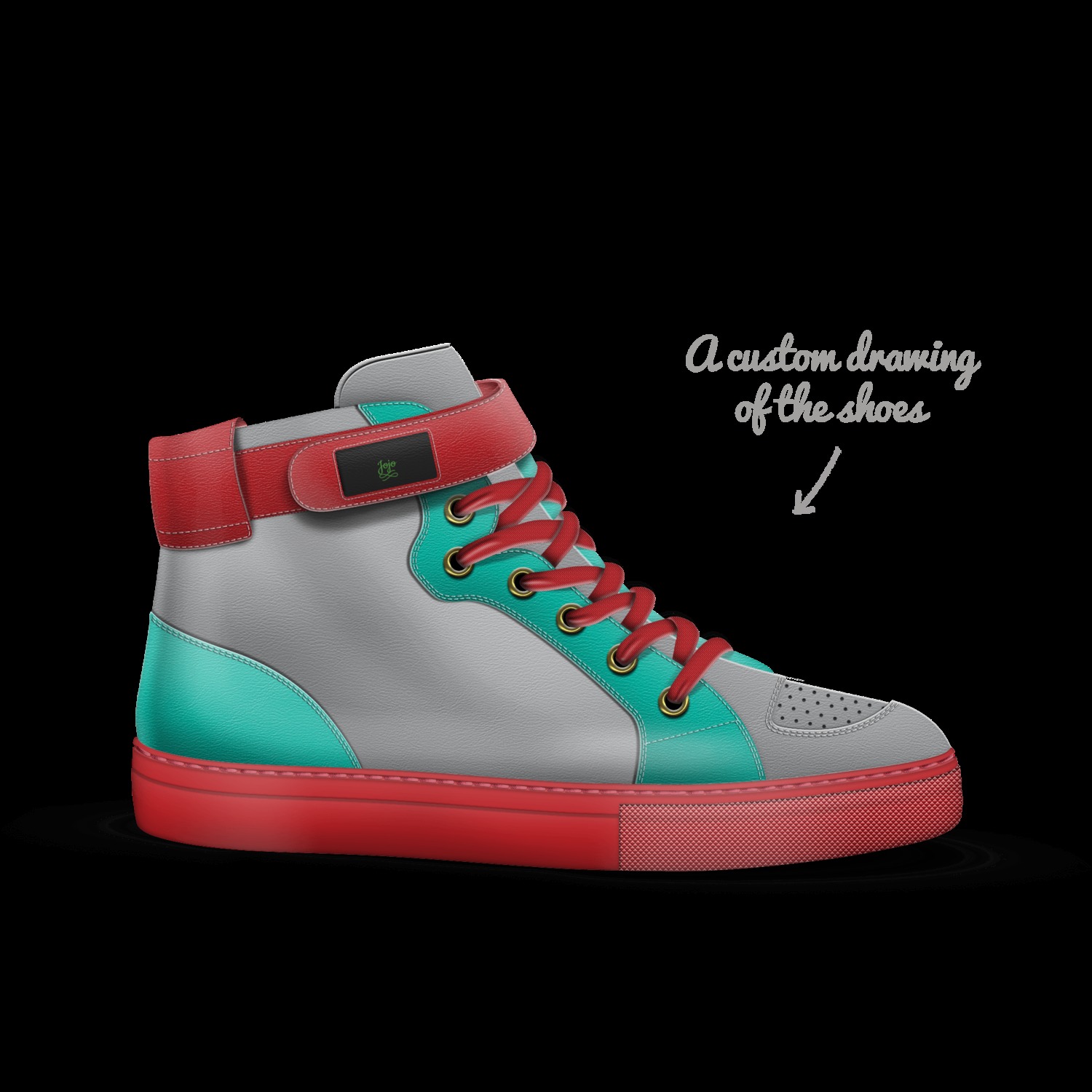 Jojo A Custom Shoe concept by Josiah Swift