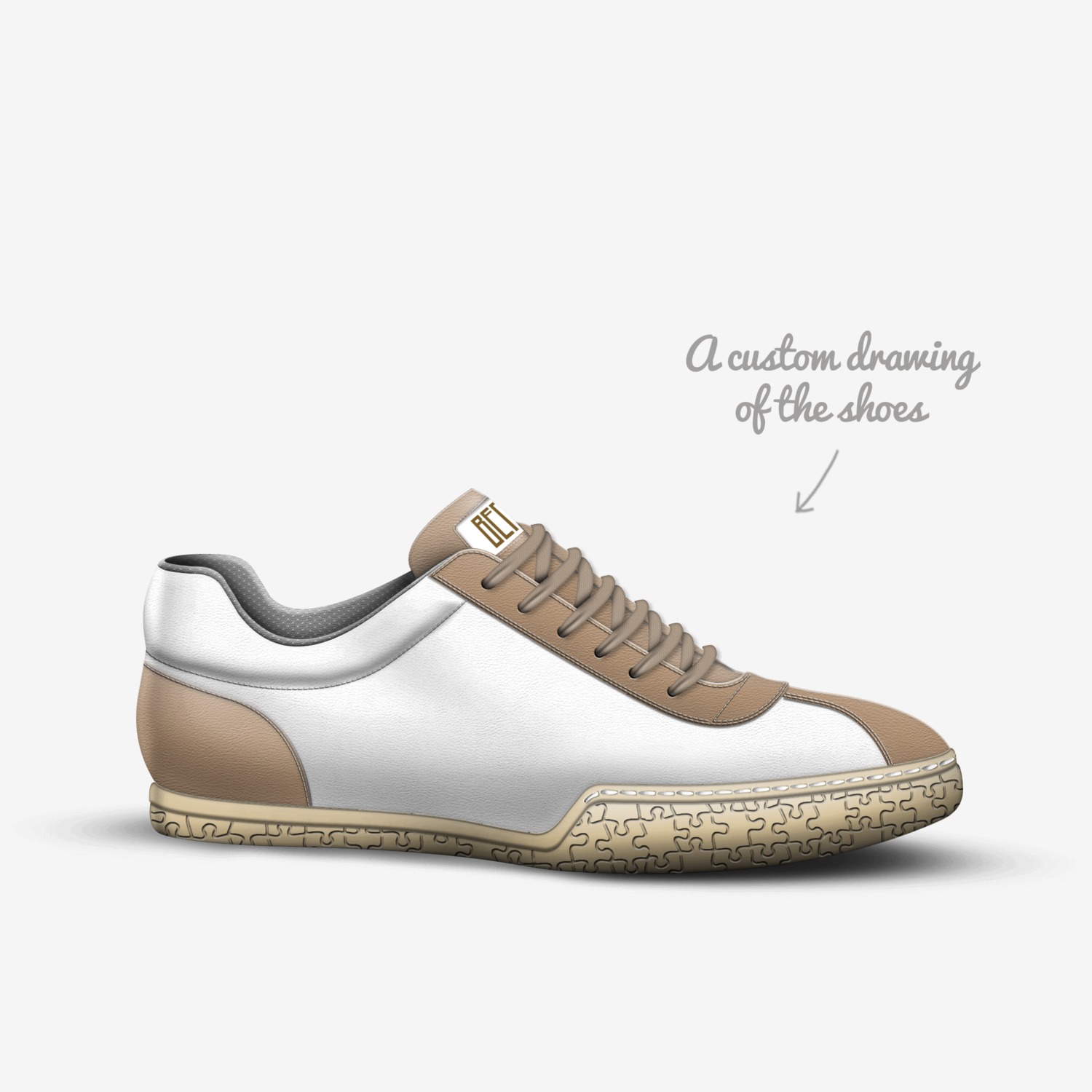 benj custom made in Italy shoes by BENJ-URBAN APPAREL. SINCE.2012 | Sketch view
