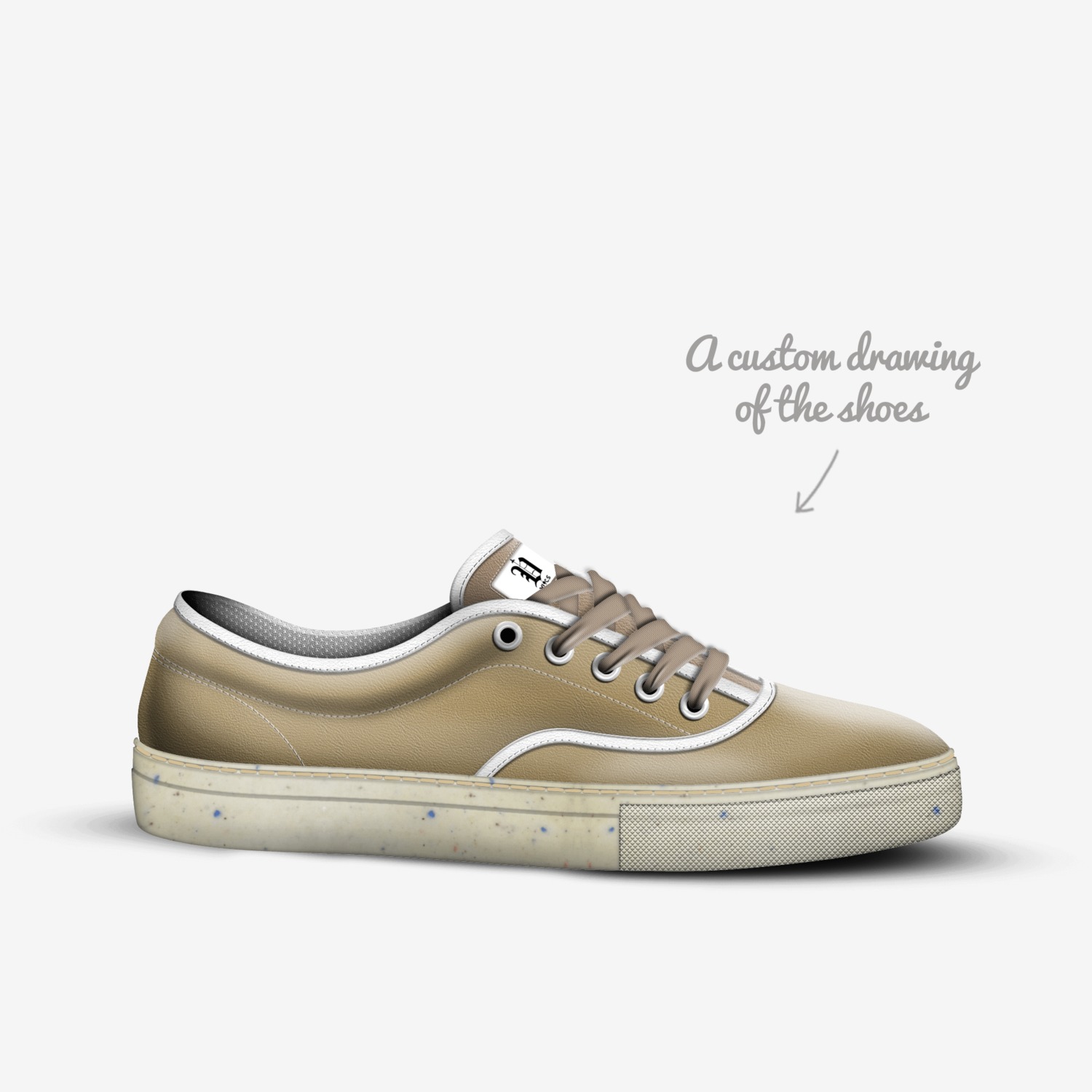 vics  custom made in Italy shoes by Brayden Murphy | Sketch view