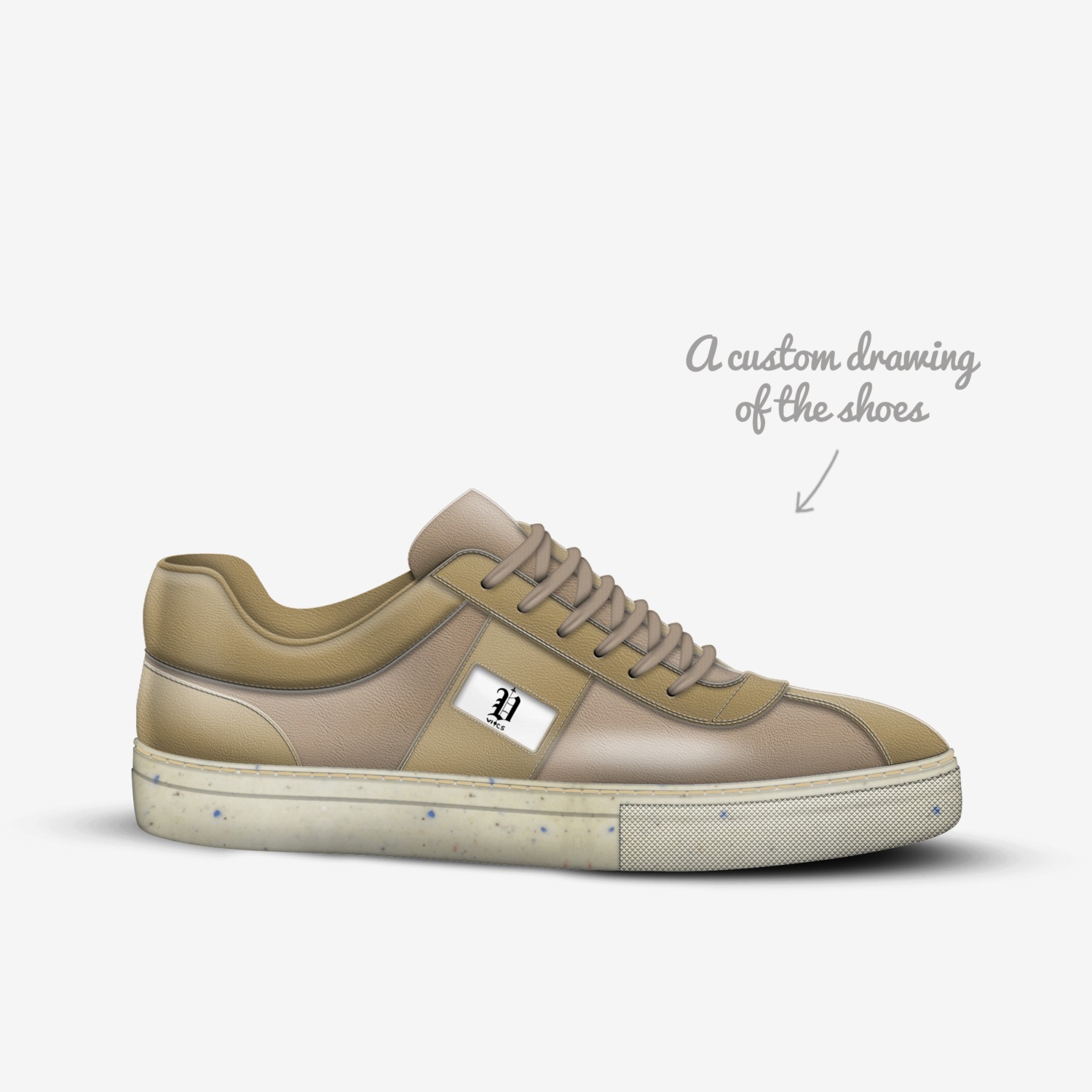 vics  custom made in Italy shoes by Brayden Murphy | Sketch view