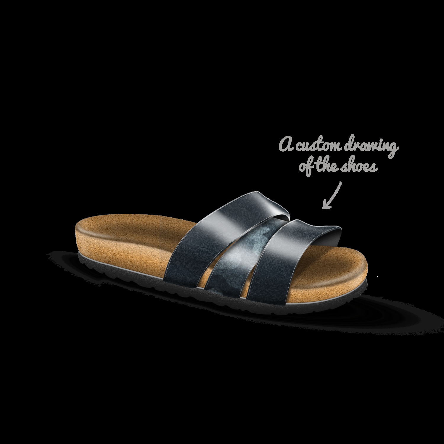 boy slides shoes