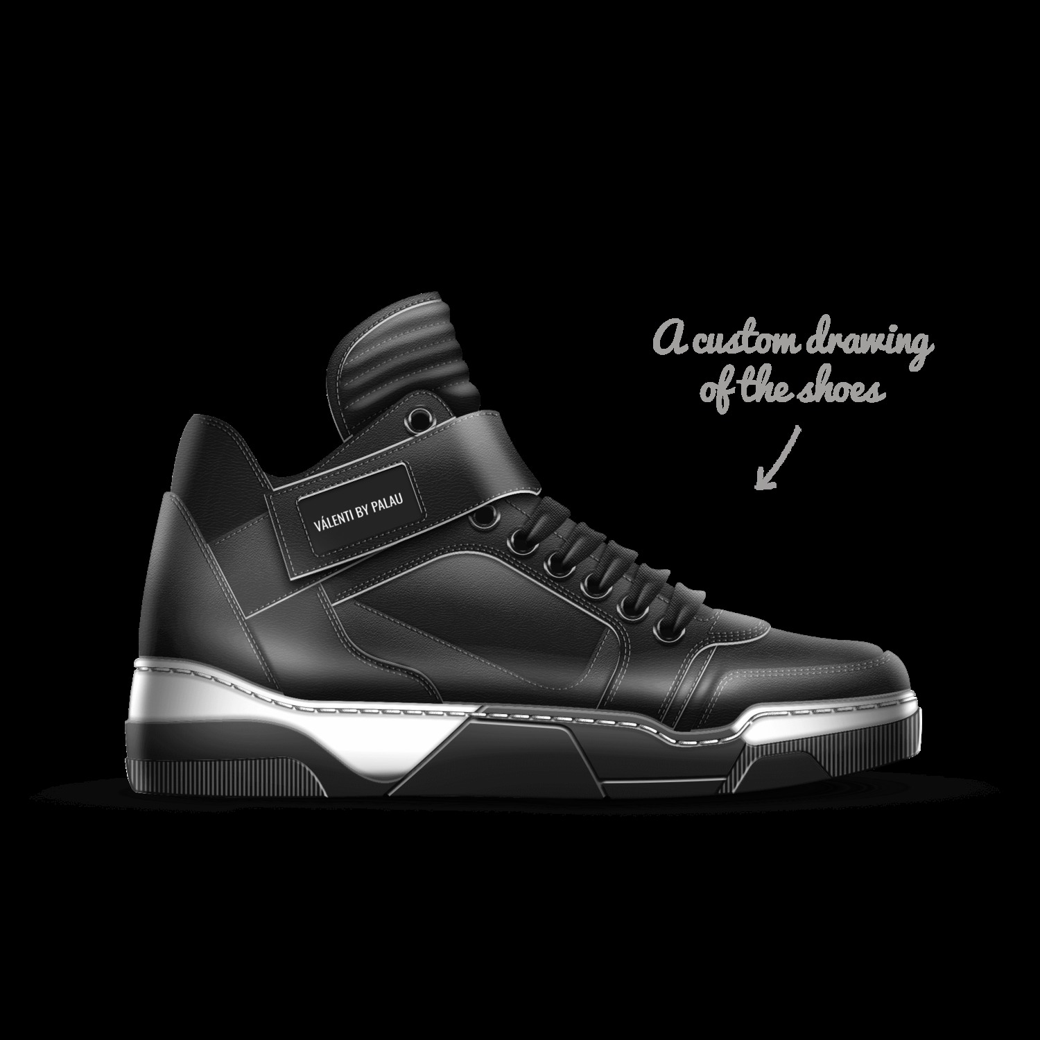 V LENTI BY PALAU A Custom Shoe concept by Joseph Valentino Palau