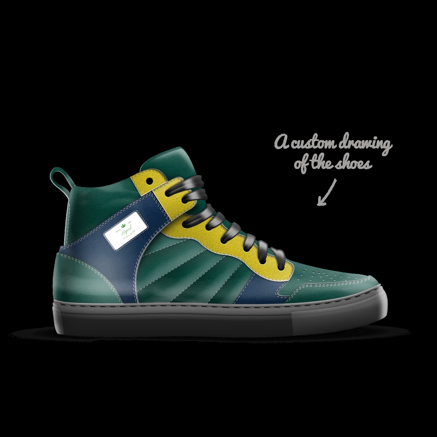 Lizard A Custom Shoe concept by Myesha Palmer