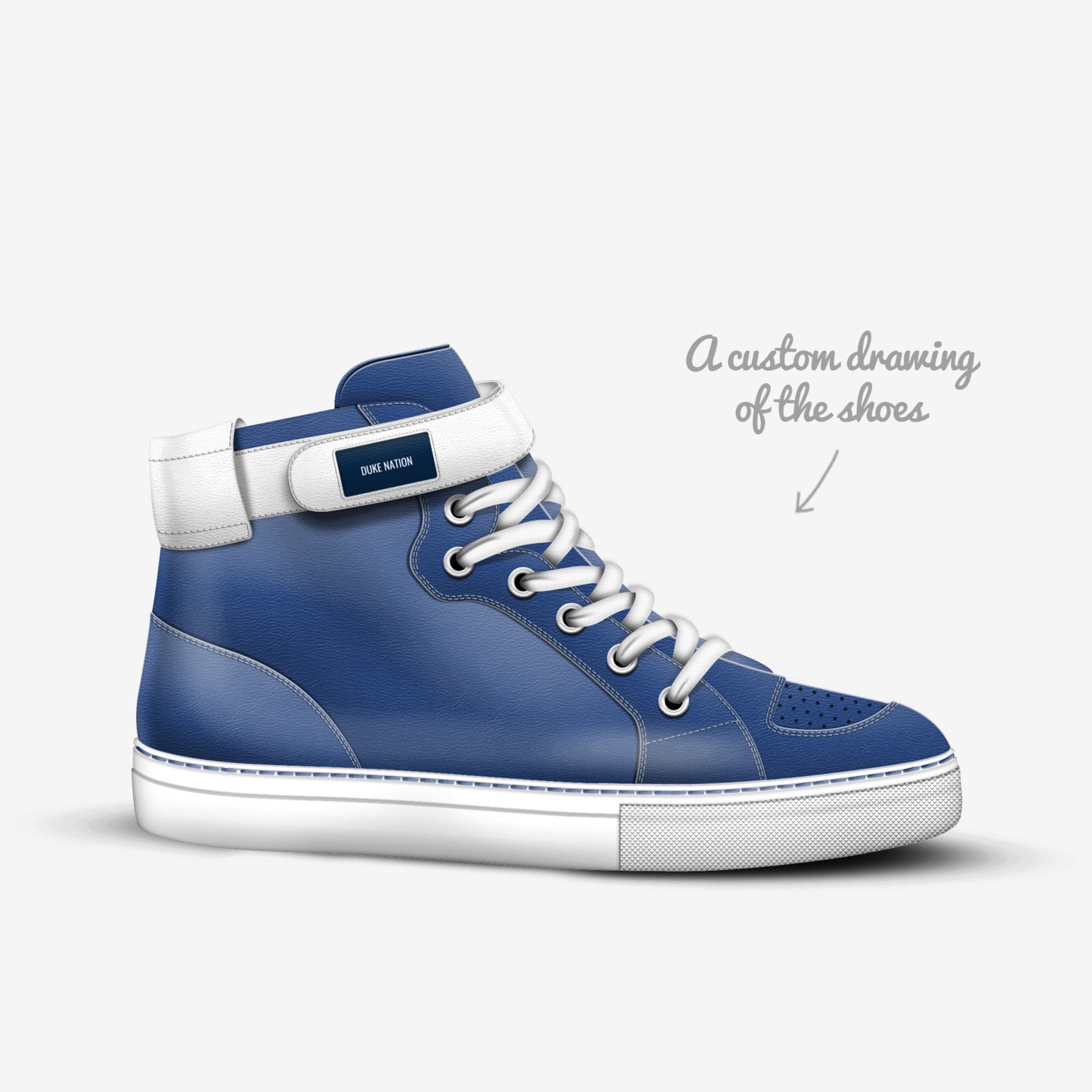 Duke Nation A Custom Shoe Concept By Taurice Ricks