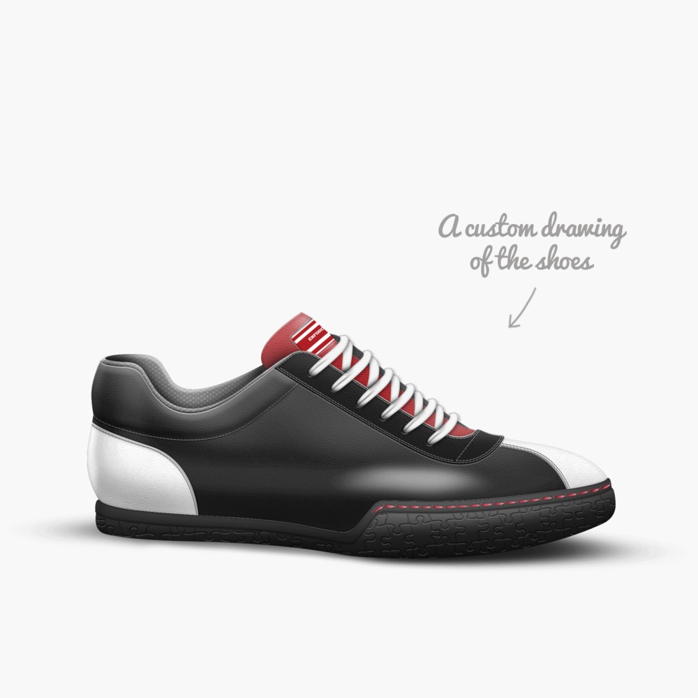 Enforcer limited edition shoe Enforcer artisan made in Italy shoes by Aaron S Mallory