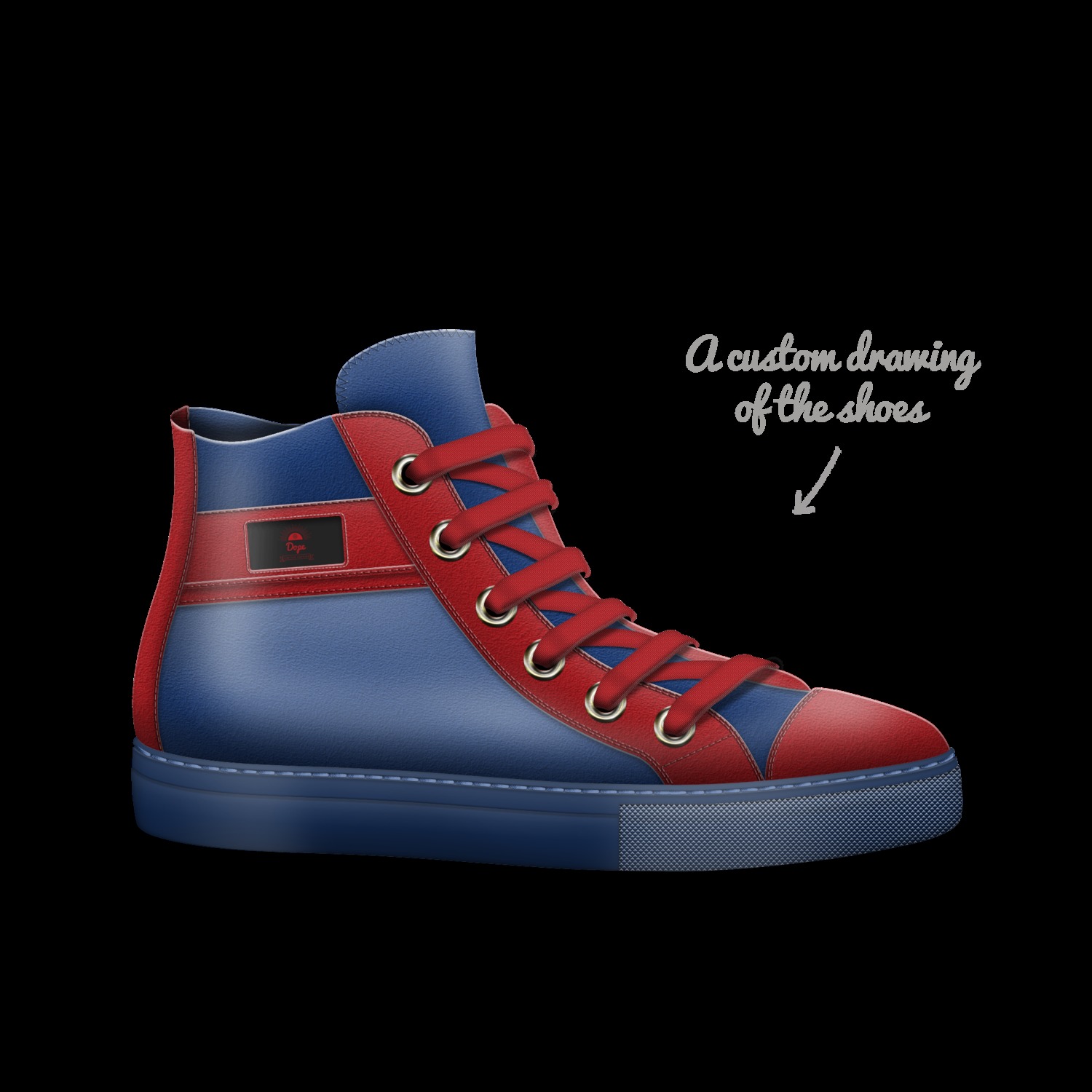 Dope A Custom Shoe concept by Ethan Mattson
