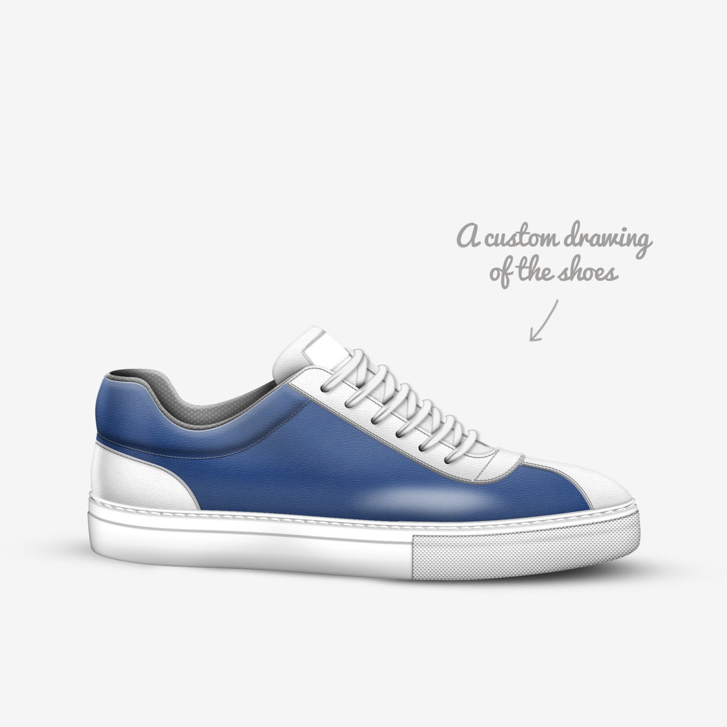 NO NAME custom made in Italy shoes by I I | Sketch view