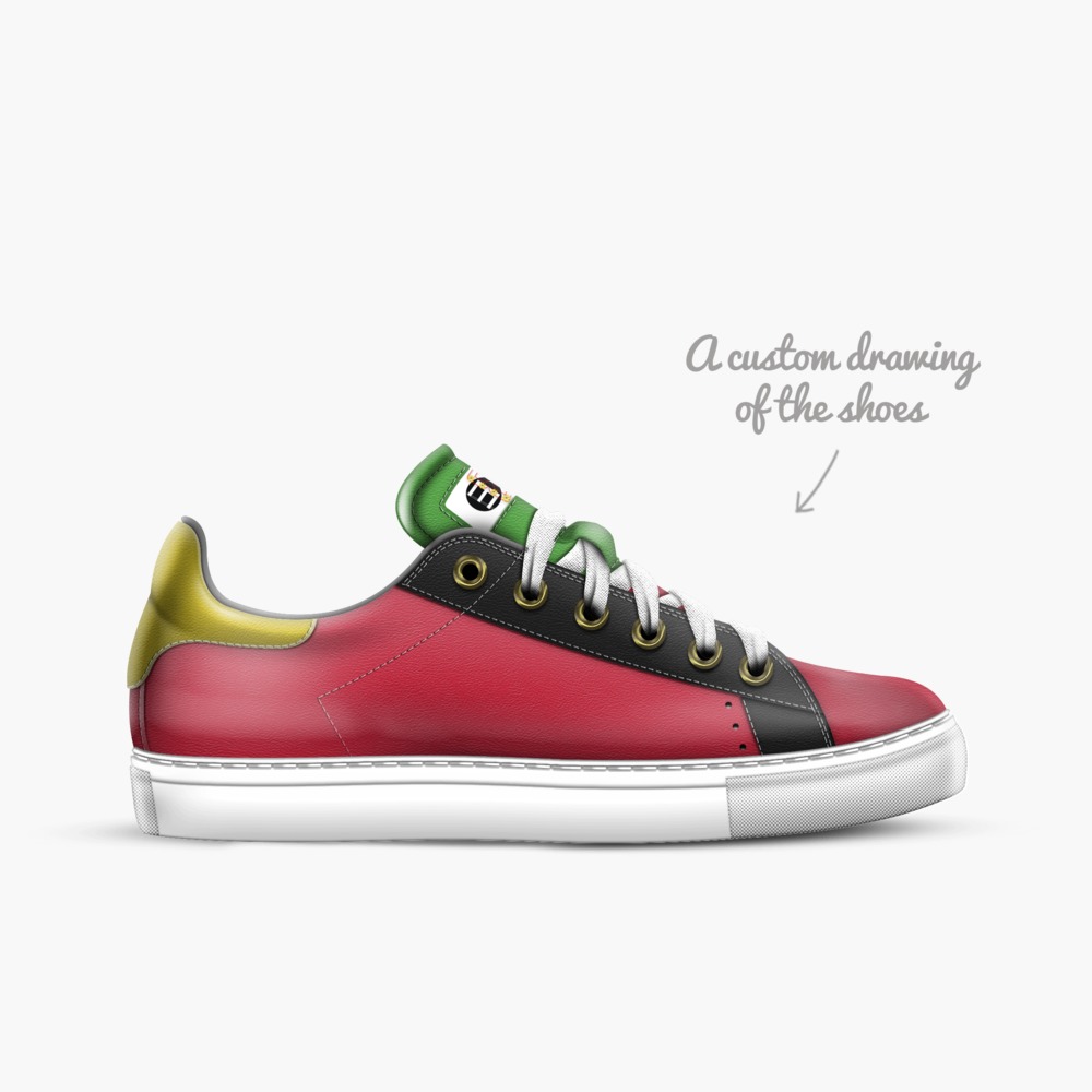 3LDG8 limited edition shoe 3LDG8 artisan made in Italy shoes by Jerell Elder