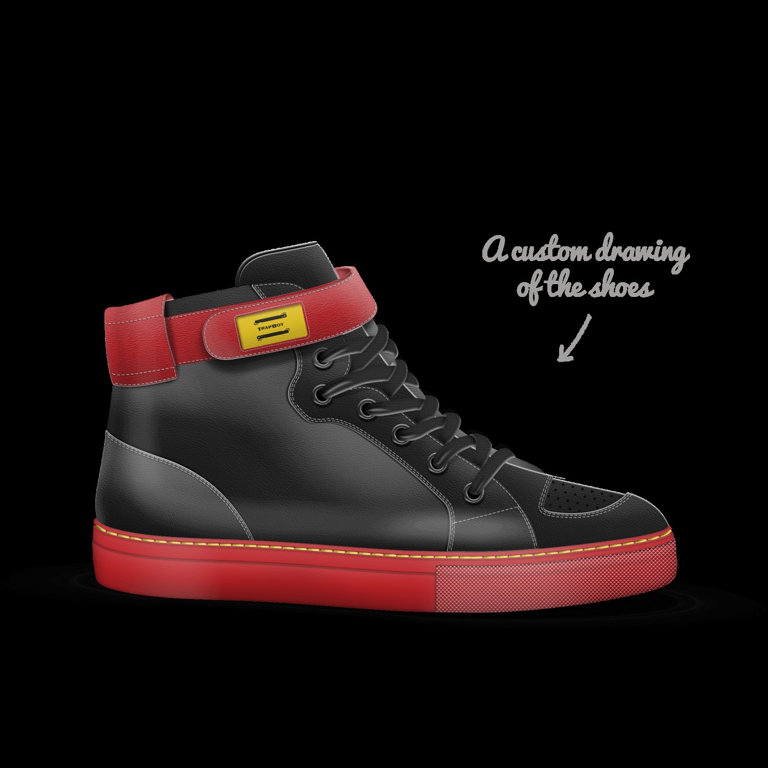 Trap Boy A Custom Shoe concept by Nico Wade