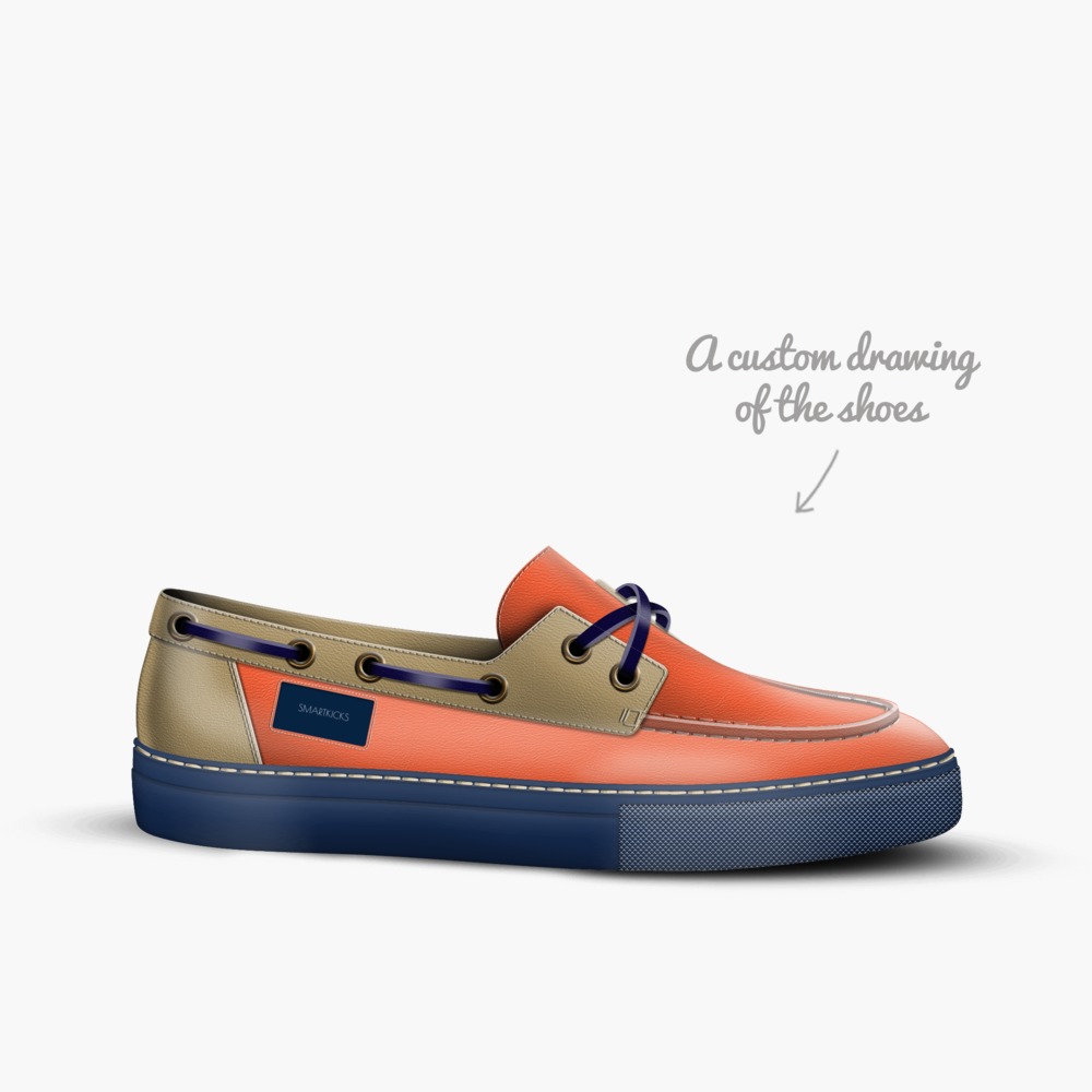 SMARTKICKS limited edition shoe SMARTKICKS artisan made in Italy shoes by Jemeria Cummings