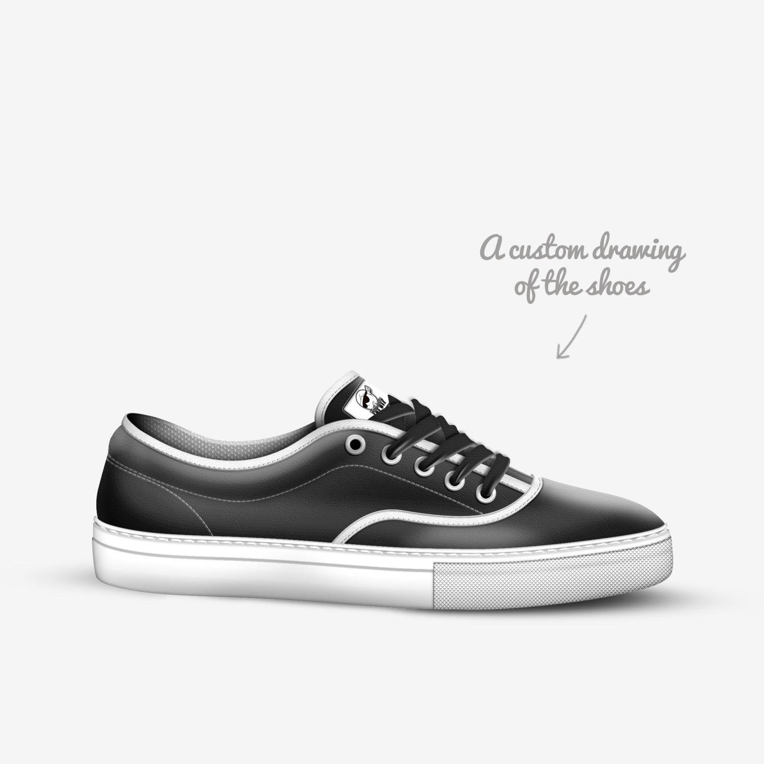 FlyLyF custom made in Italy shoes by Robert Wynder | Sketch view