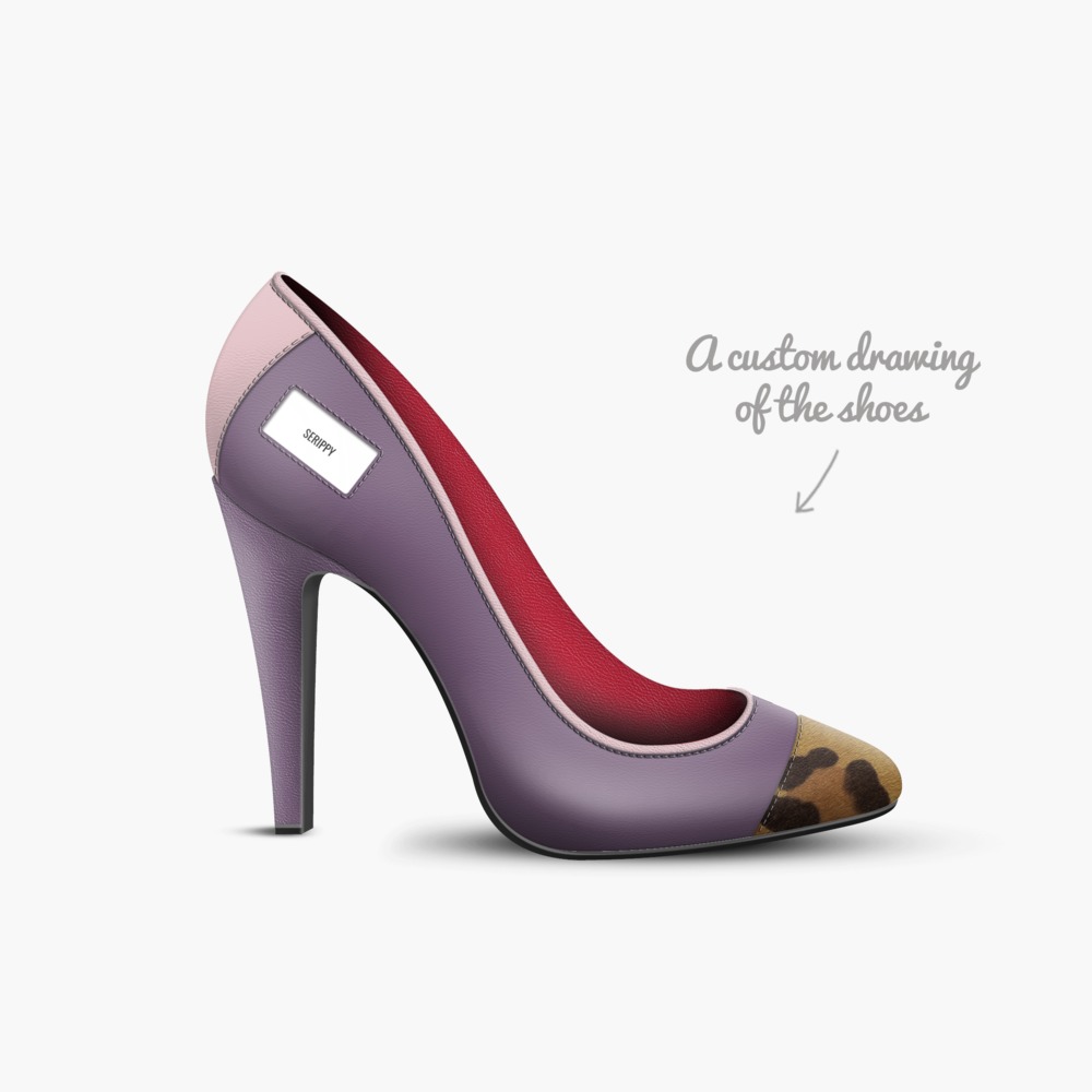 SERIPPY limited edition shoe SERIPPY artisan made in Italy shoes by Sherelle Rippy
