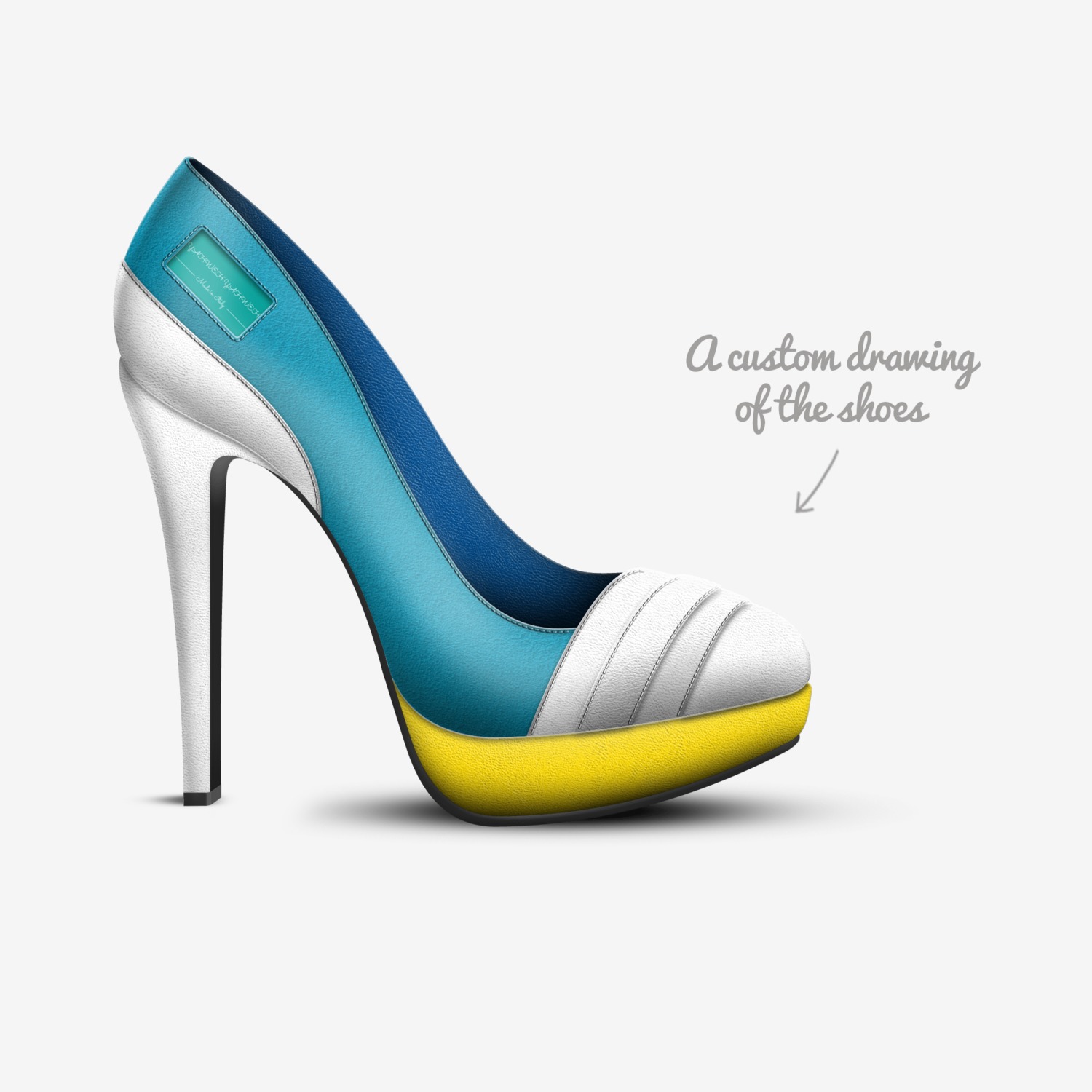 YAHWEH YAHWEH custom made in Italy shoes by Yahweh Ben Yahweh Bath Yahweh | Sketch view