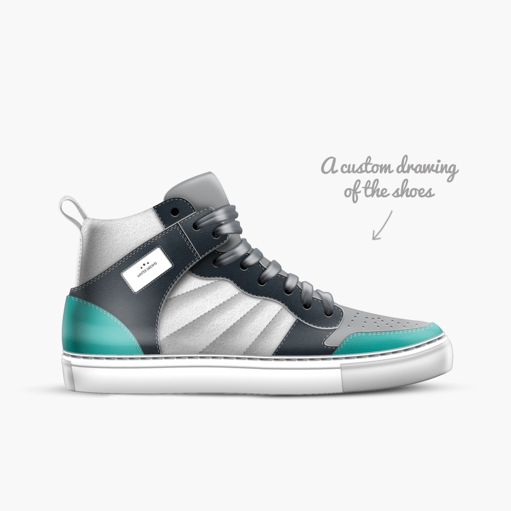 Winter Dreams limited edition shoe Winter Dreams artisan made in Italy shoes by Dajour Blackstock